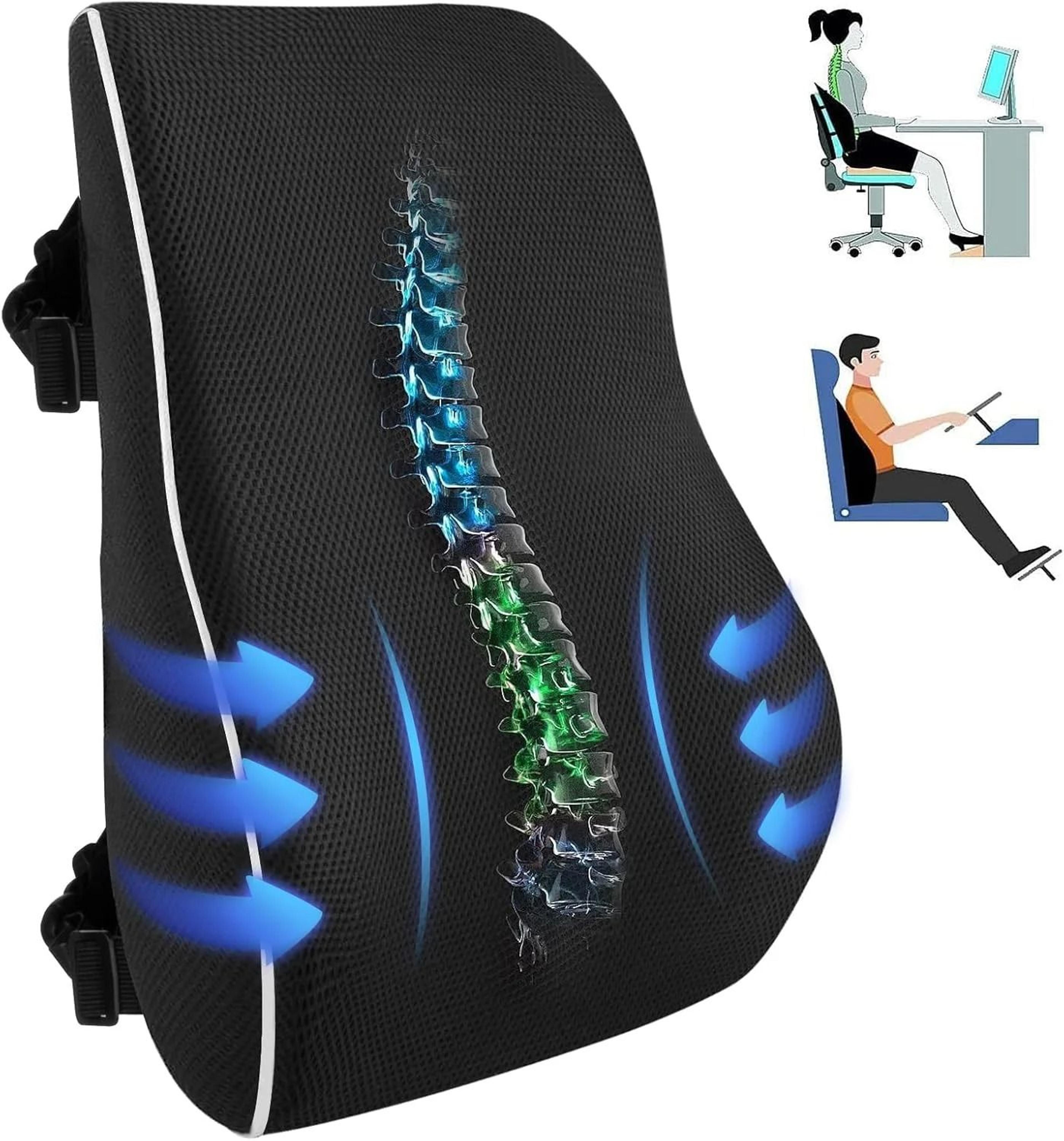 HighDefinition Memory Foam Lumbar Support Cushion 6