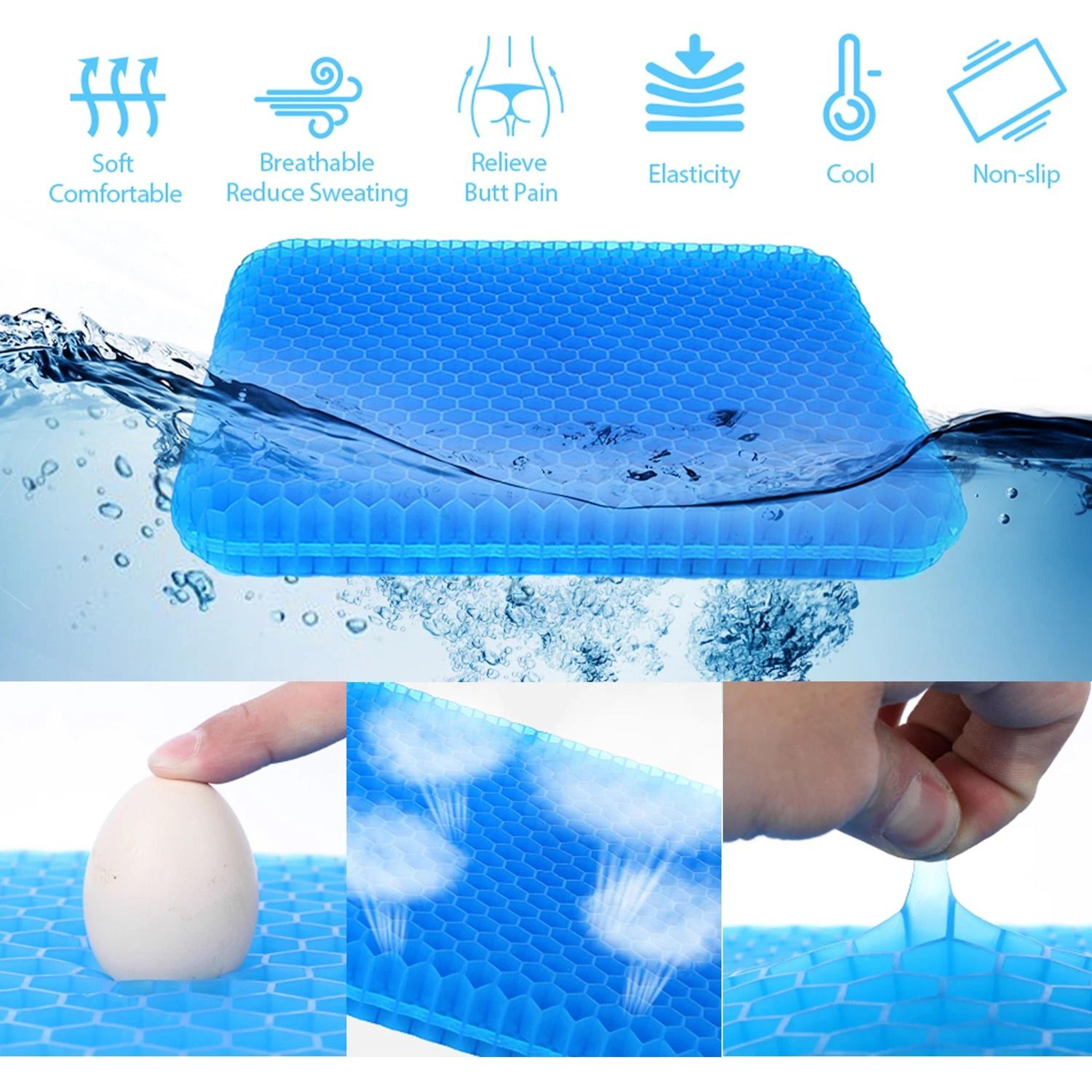 HyperElastic Honeycomb Cooling Gel Seat Cushion 4