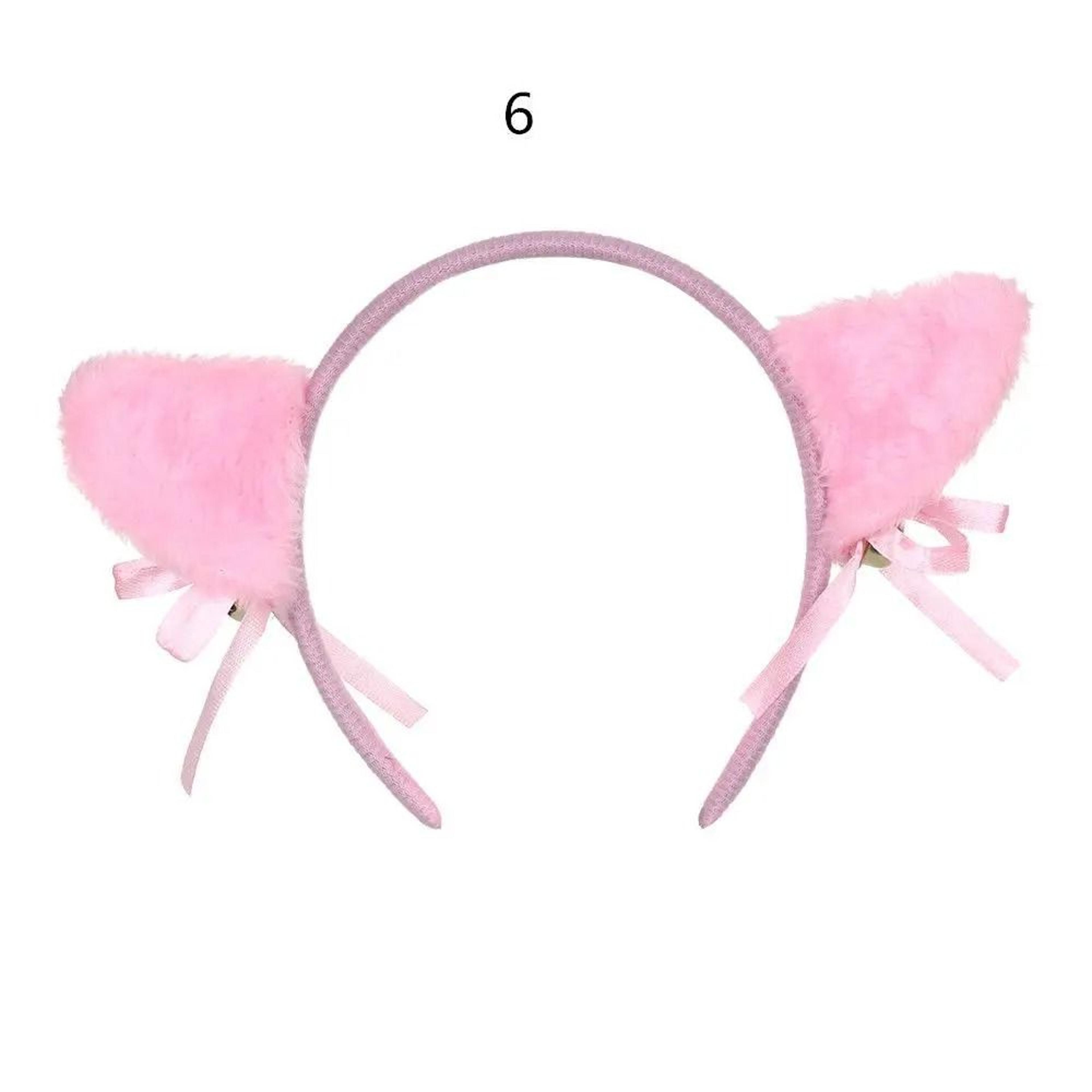 Cute Lace Black Cat Ears Headband  Sexy Cosplay  Party Hair Accessory 6