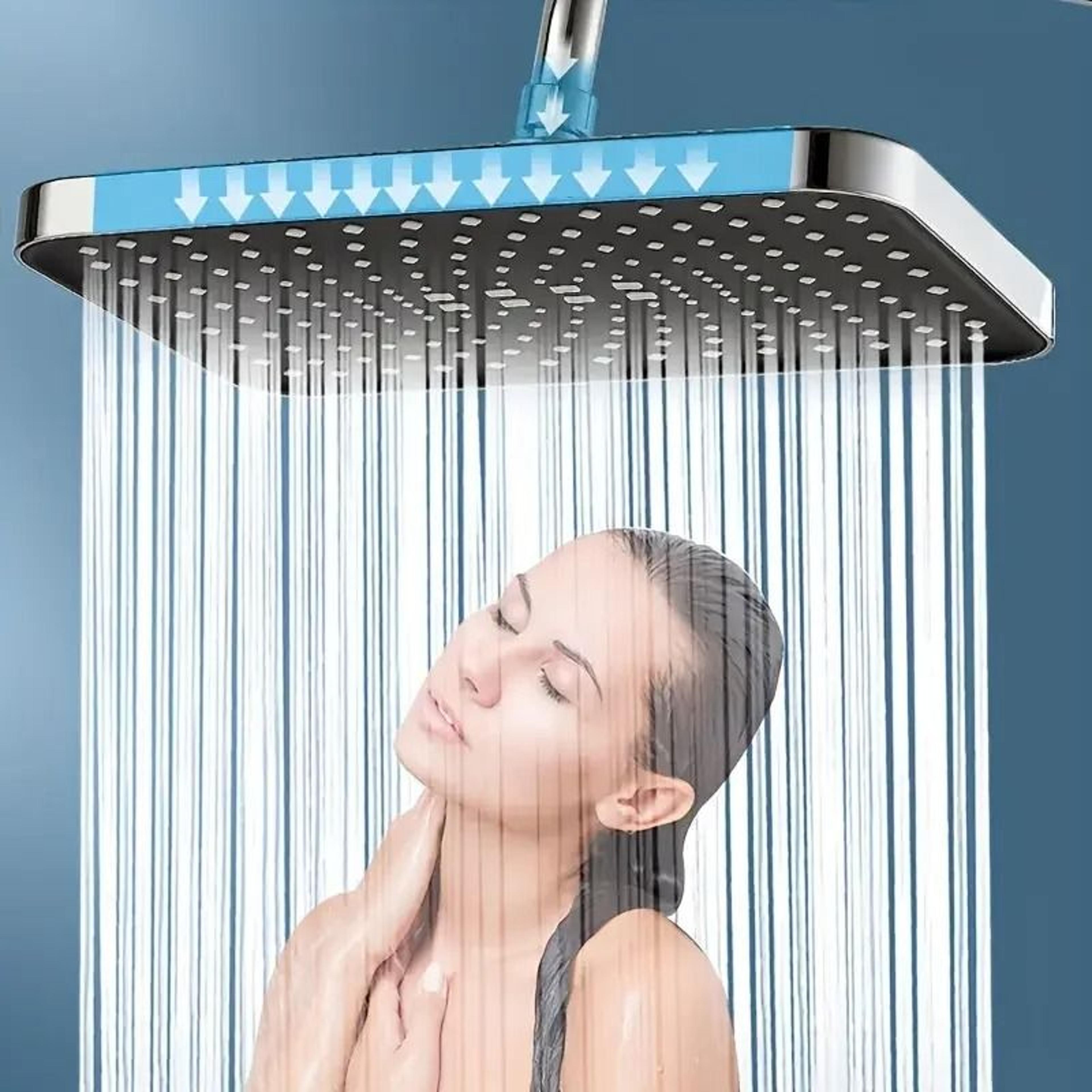 HighPerformance Rain Shower Combo  12Inch UltraLarge Overhead  3Mode Handheld Set 4