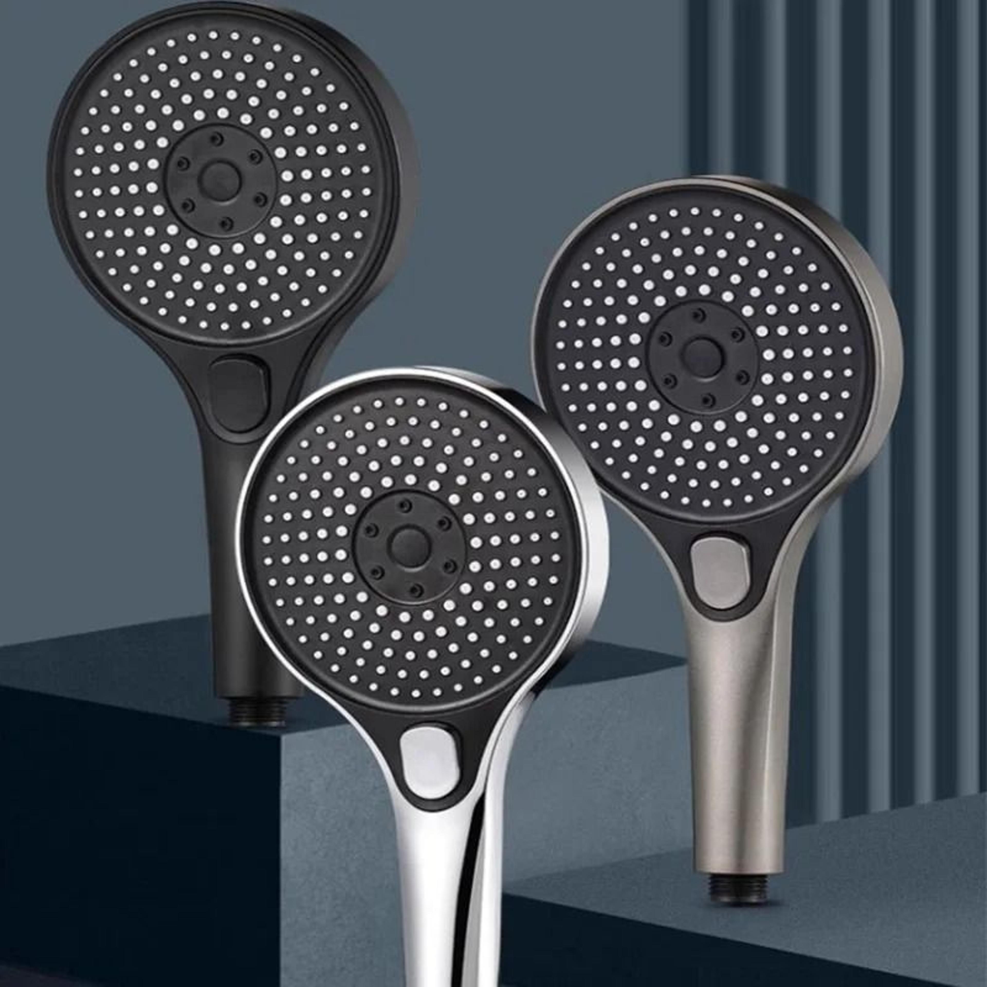 ThreeSpeed Pressurized Shower Combo  ExtraLarge Panel HighFlow Bathroom Head 3