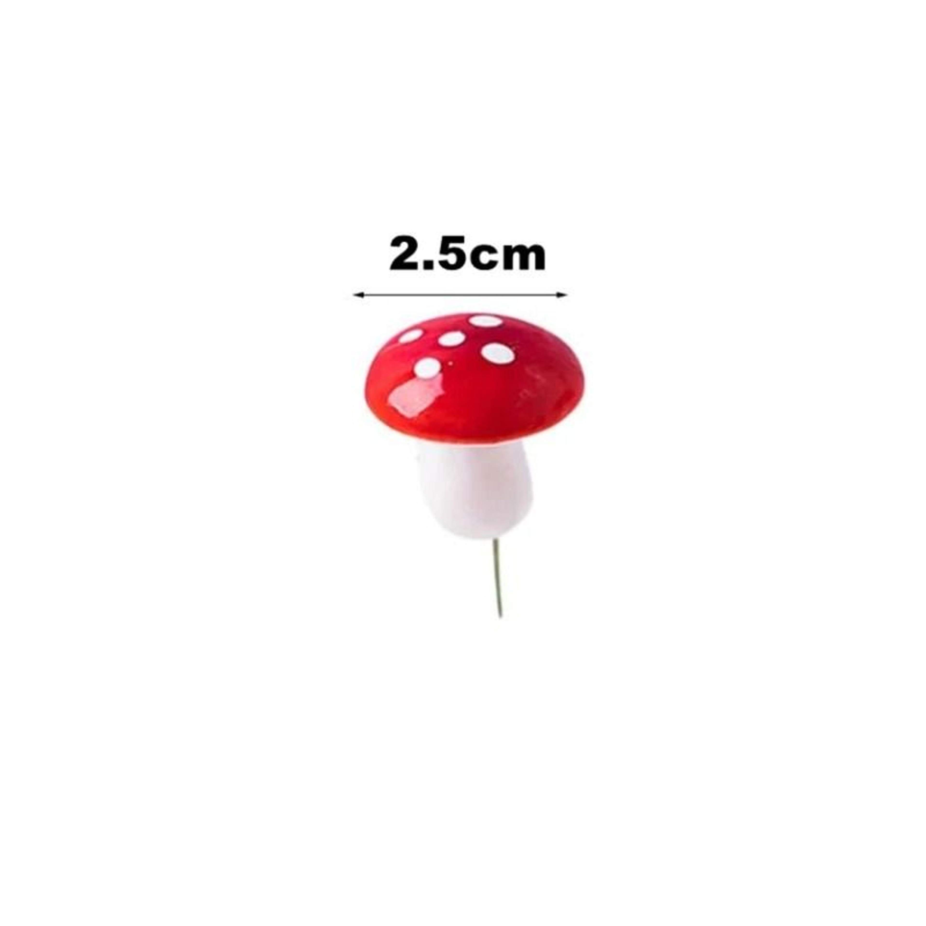 Mini Mushroom Set  Fairy Garden  Bonsai Resin Crafts 9