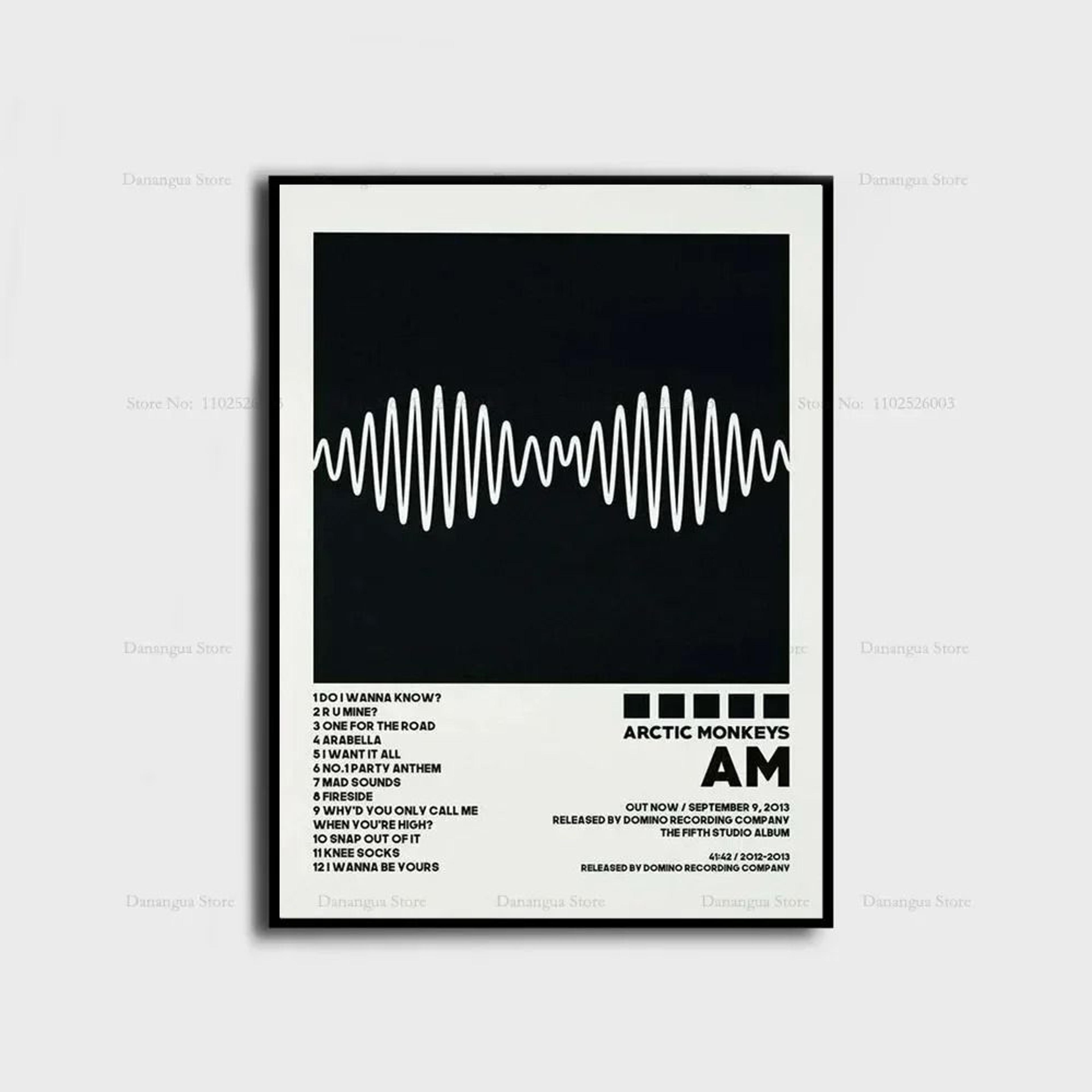 Arctic Monkeys Iconic Album Cover Poster  HighDefinition Canvas Wall Art For Music Lovers 15