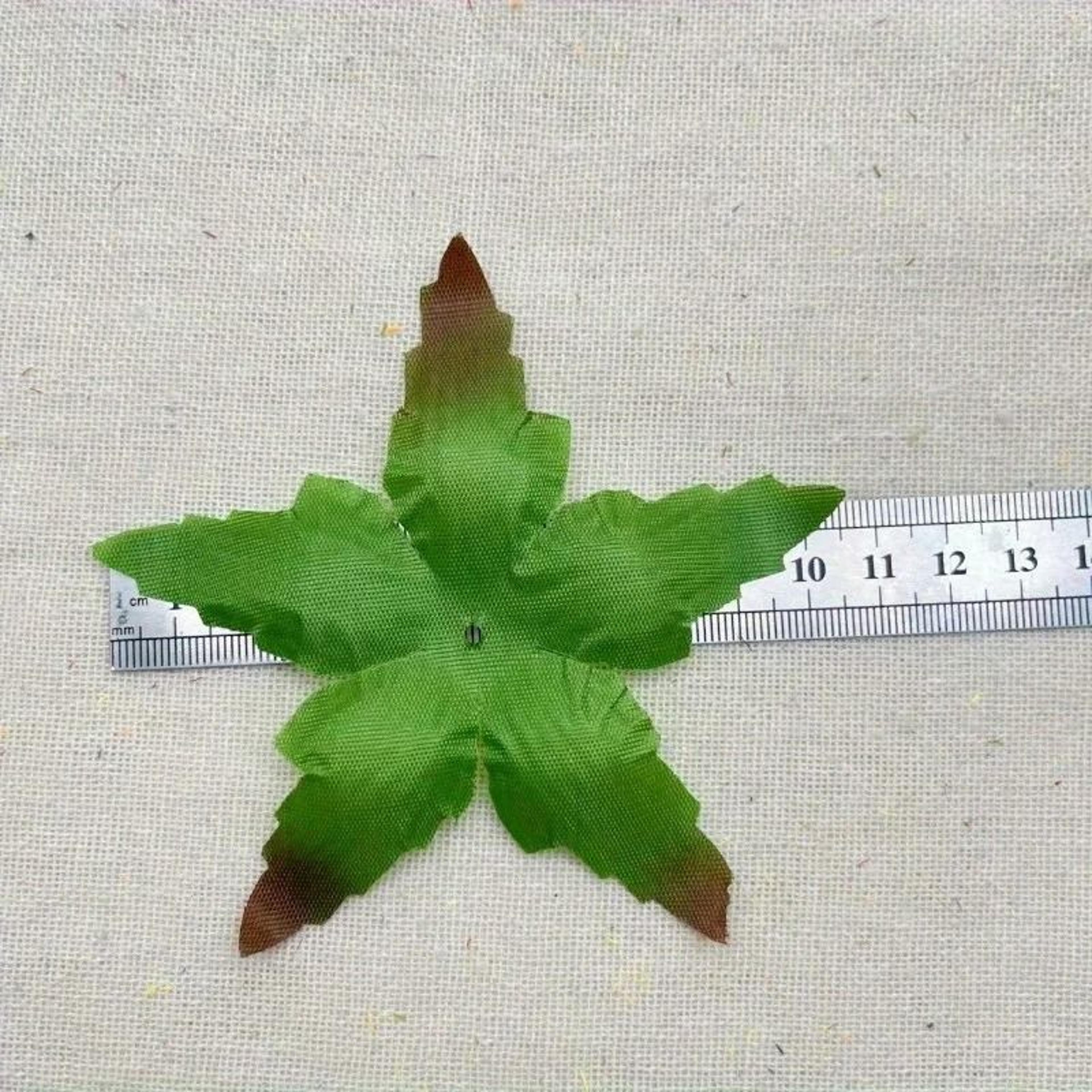 50Piece Realistic Simulation Rose Leaf Decoration  Faux Foliage Accessories For DIY Bouquets  Home  4