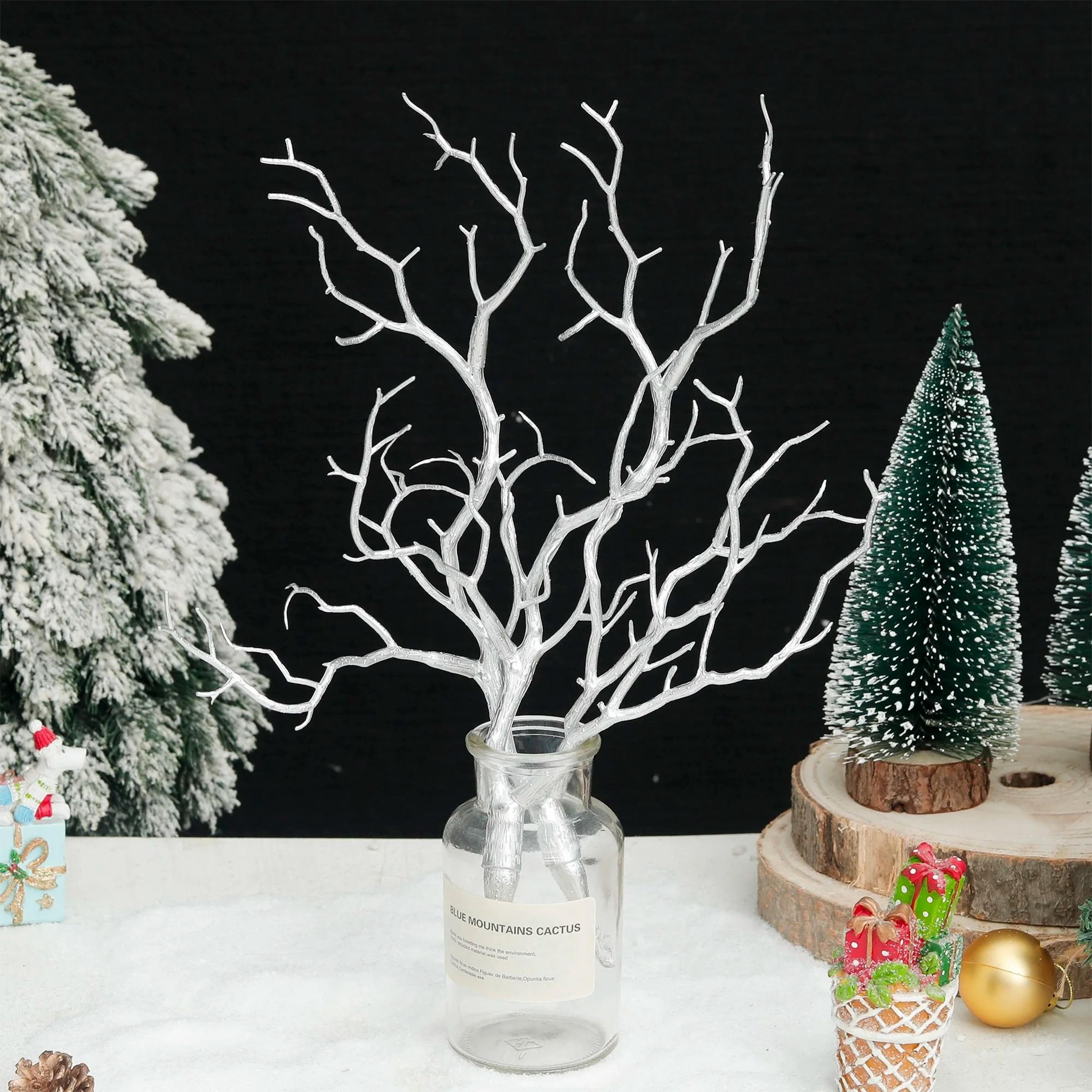 Artificial Antler Tree Branches  Rustic Plastic Twig Decor For Weddings Christmas  Winter Table Arr 2