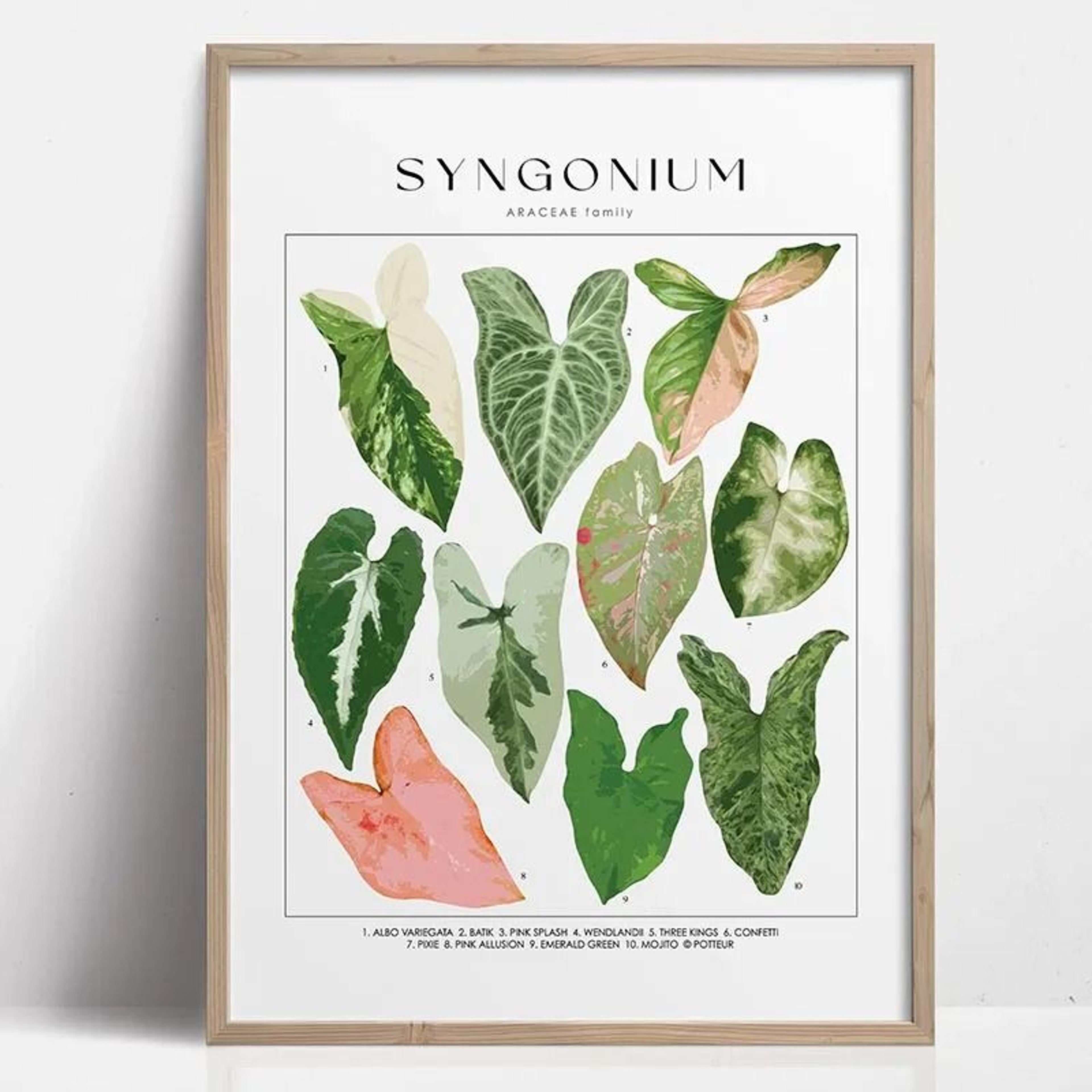 Green Botanical Leaves Canvas Art  Calming NatureInspired Prints For Modern Interiors 5