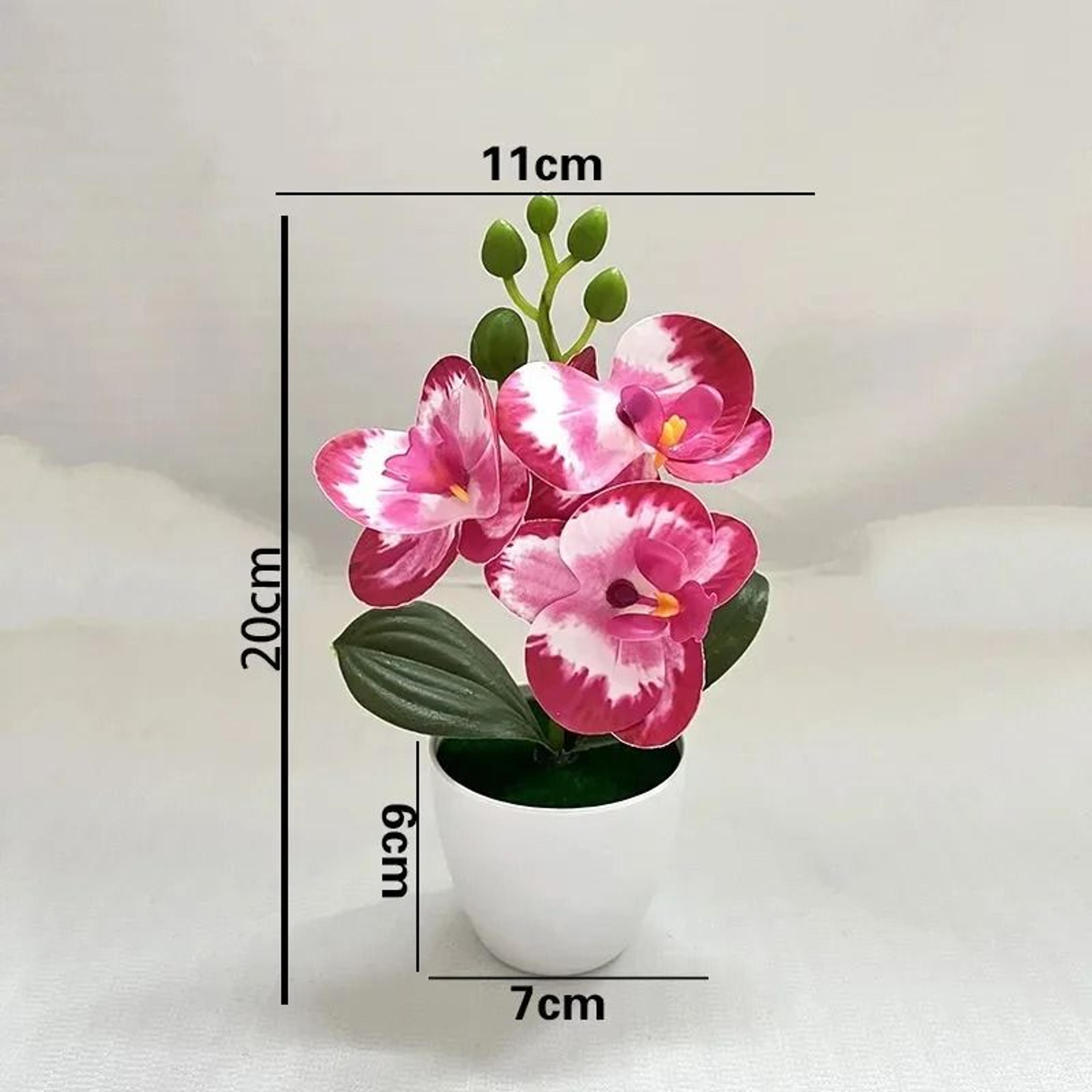 Artificial Potted Bonsai  Modern Desktop Faux Plant For Kitchen Bathroom  Office Decor 5