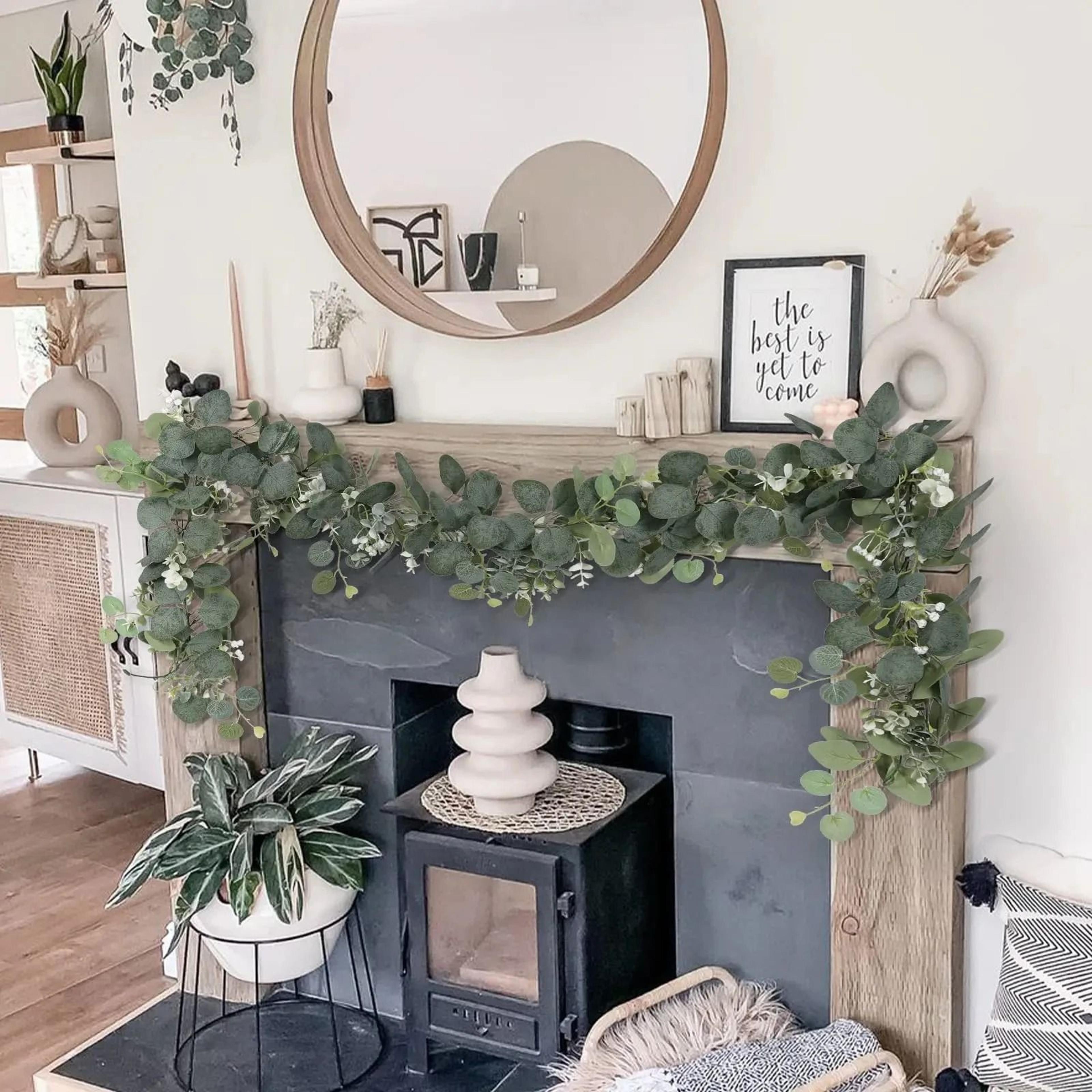 Artificial Eucalyptus Greenery Garland  Spring Berry  Blossom Edition 3