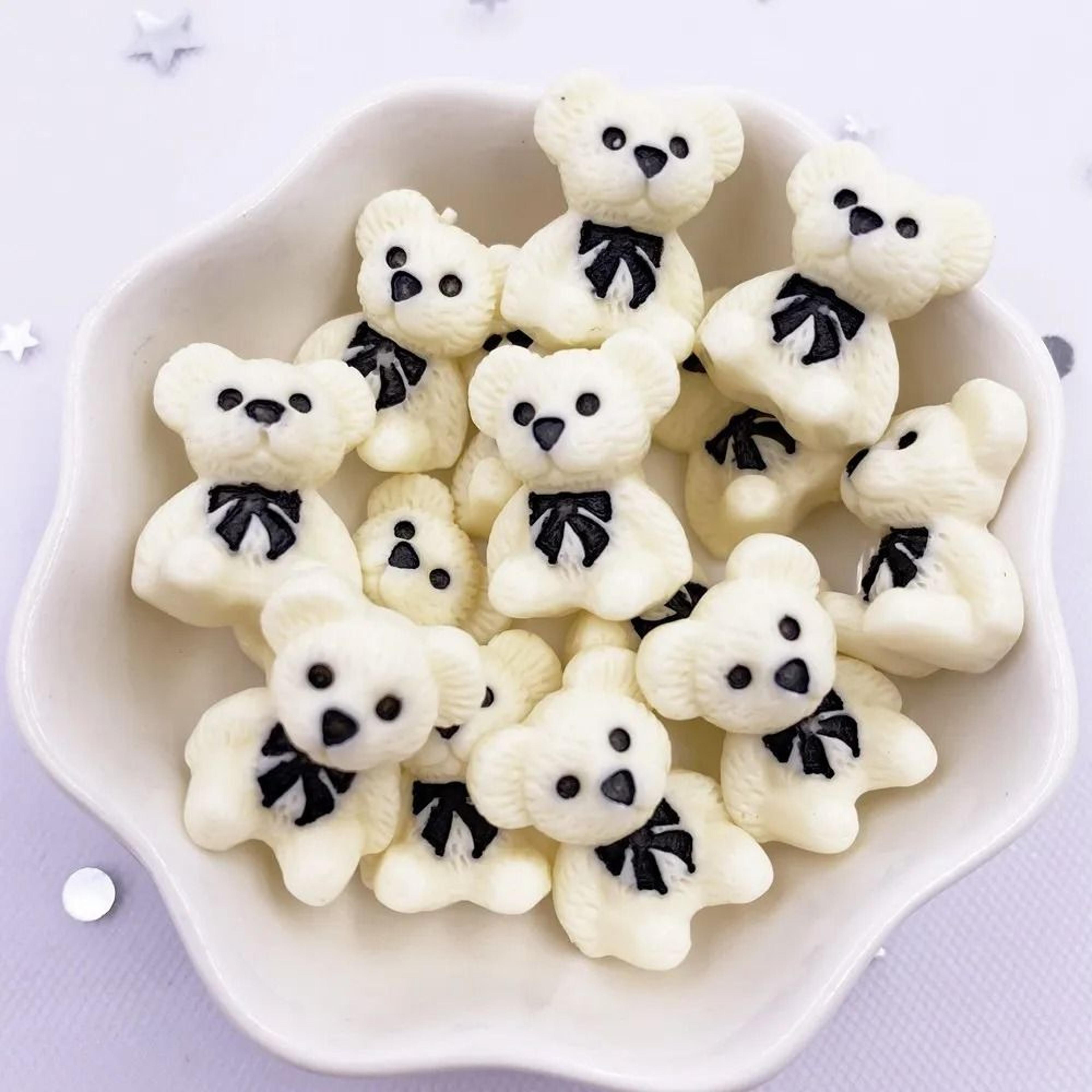Miniature Narrative Sculpture  HighDefinition Kawaii Bear Architectural Ornament 12