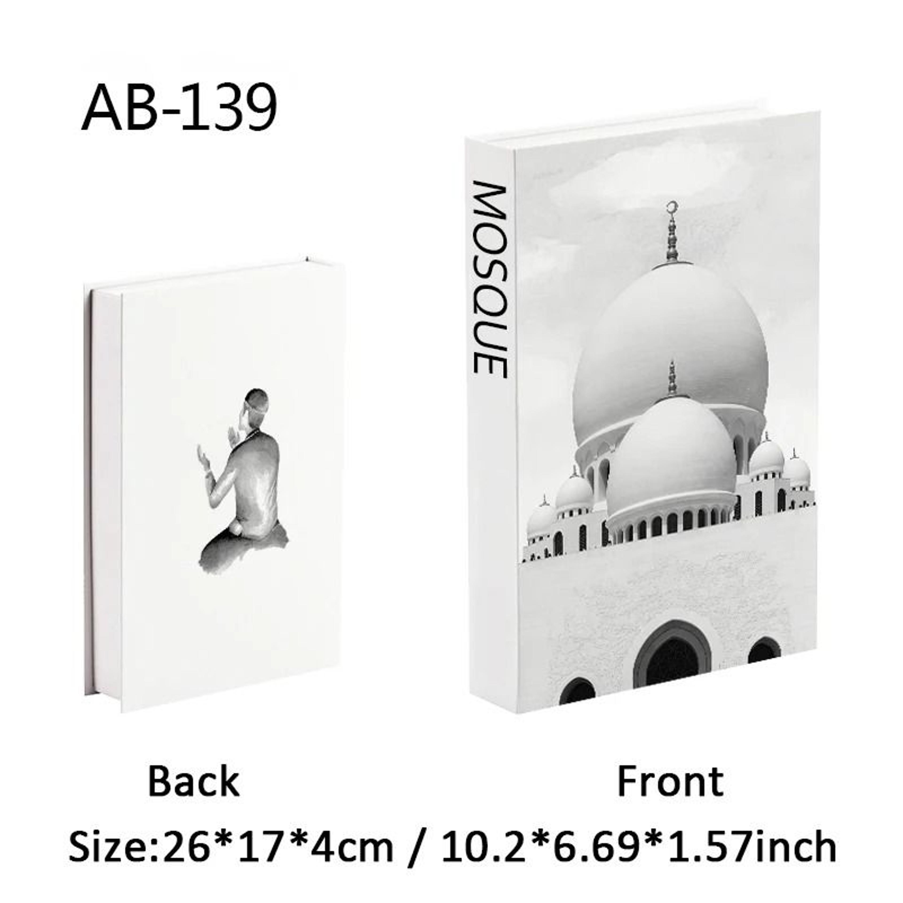 Islamic Mosque  Kaaba Decorative Book  Luxury Simulation Storage Box  Modern Coffee Table Interior  10