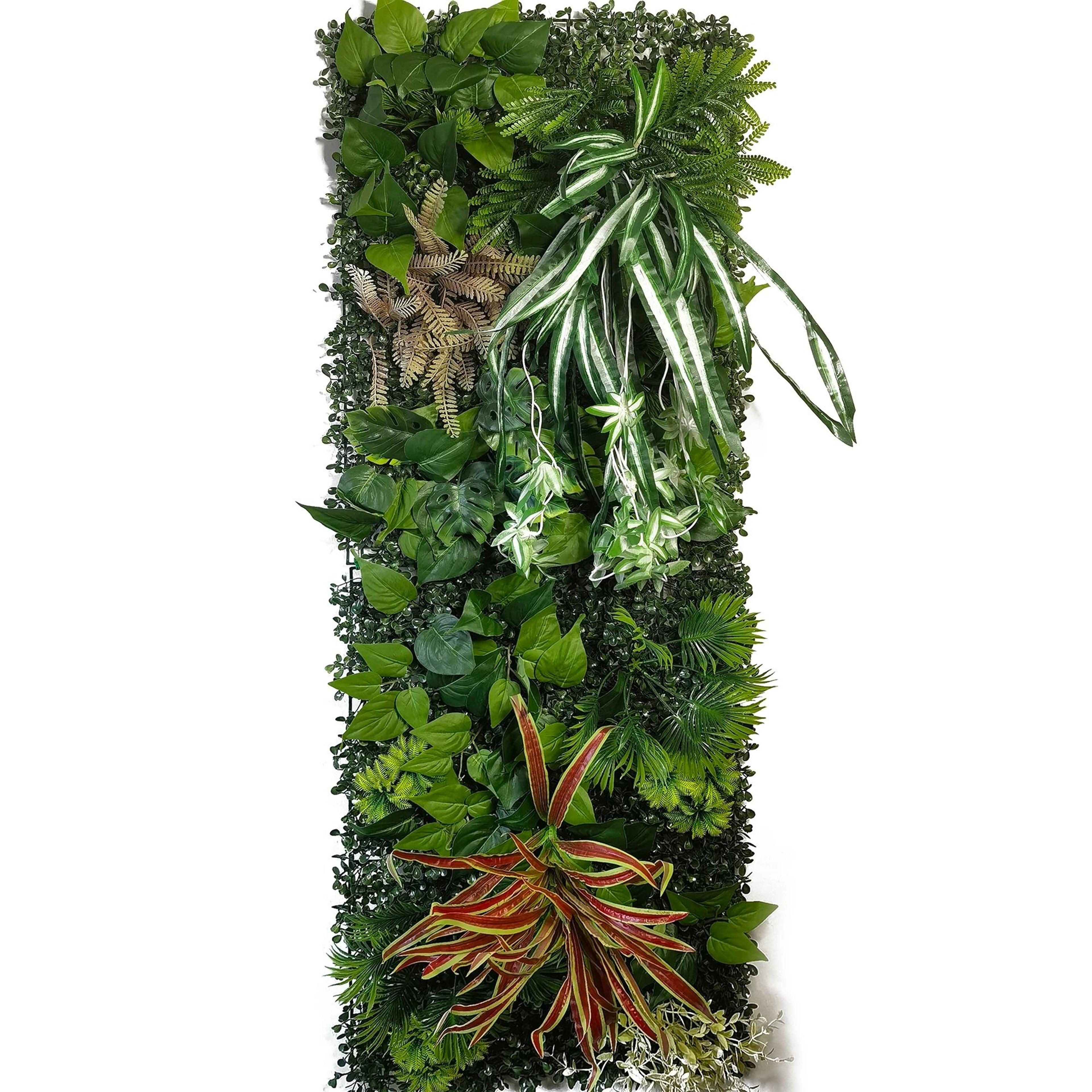 Artificial Moss Grass Wall Panel 16x47 In  Faux Greenery Lawn  Realistic Backdrop For Wedding  Home 17