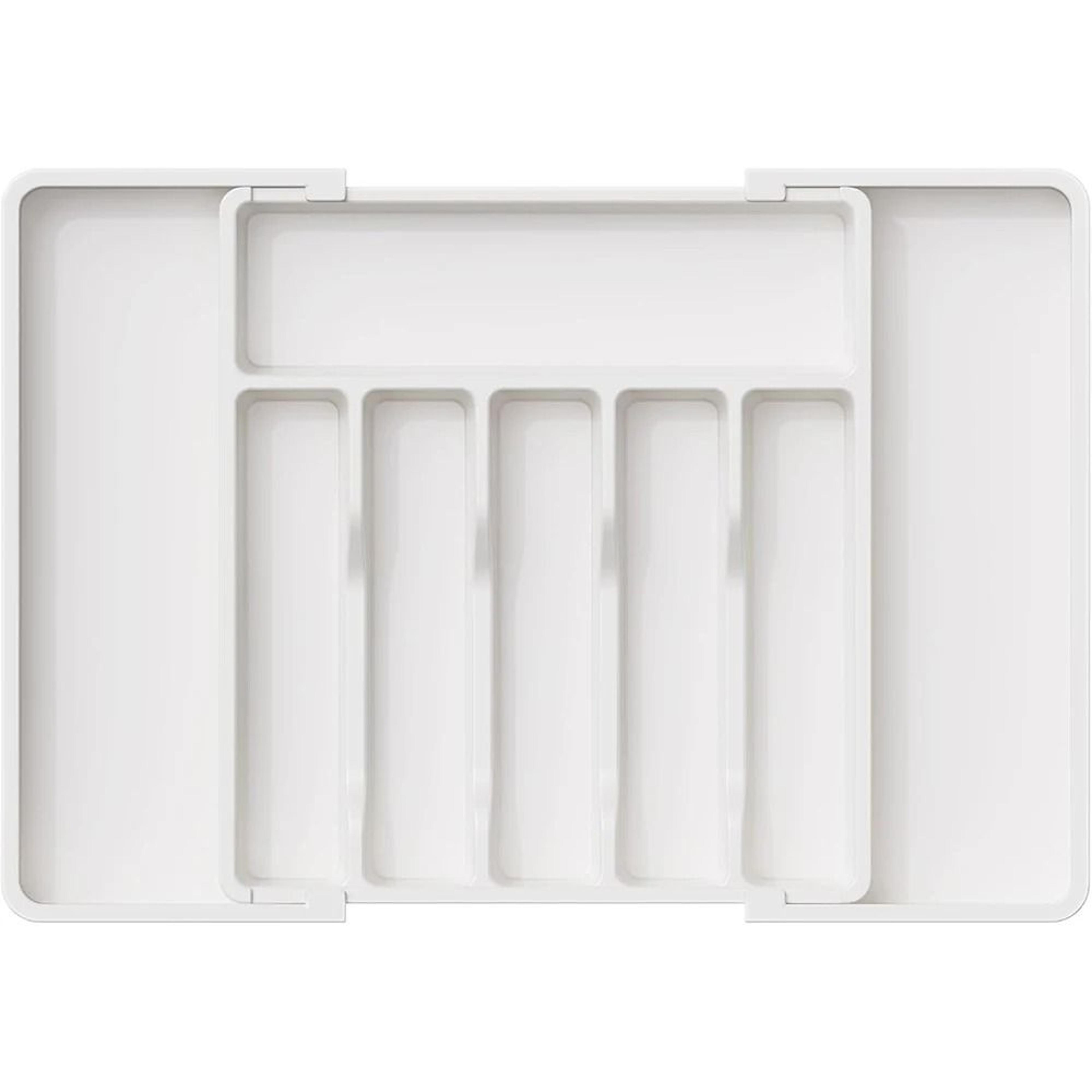 Expandable Silverware Utensil Tray  Adjustable Kitchen Drawer Organizer  Retractable Flatware  Cutl 8