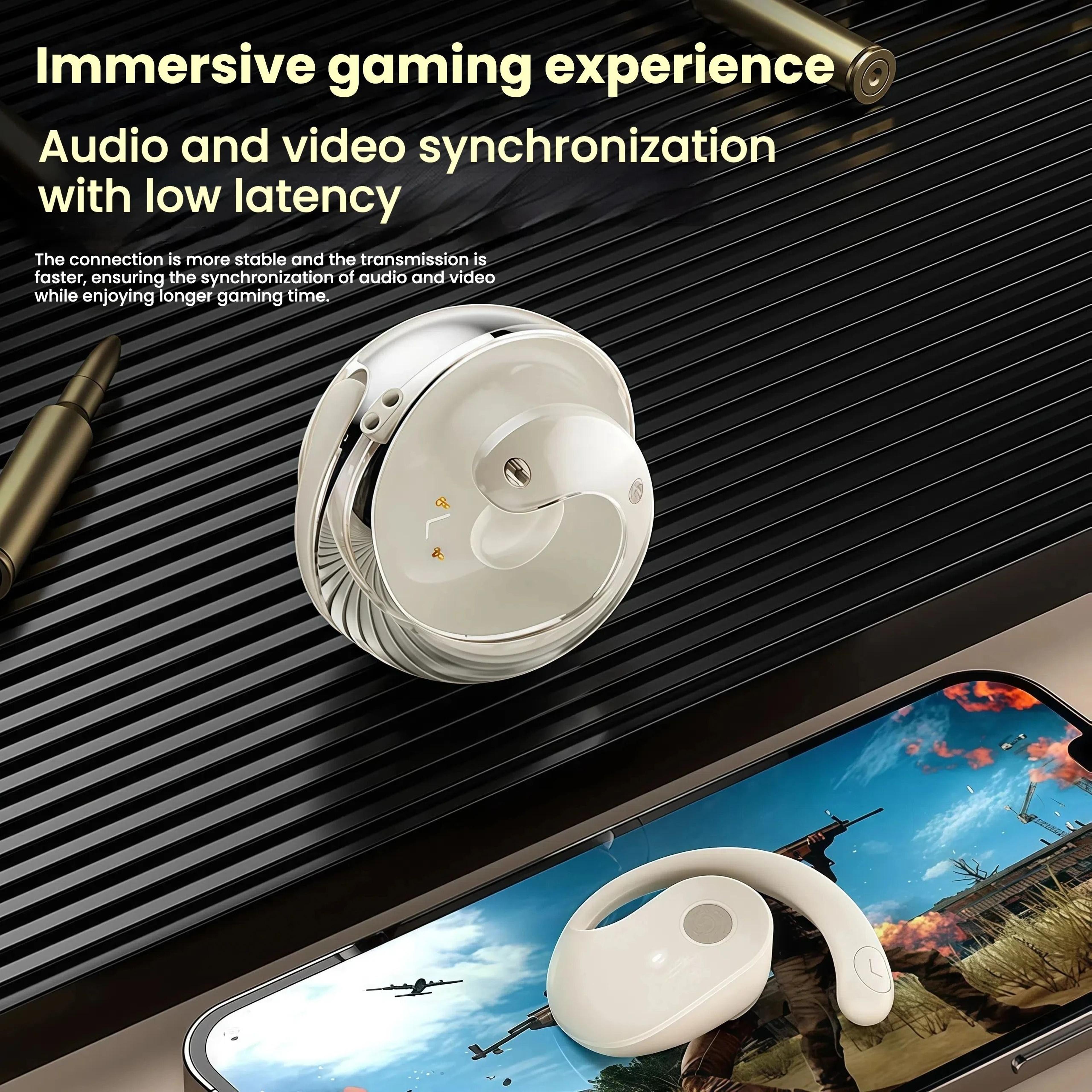 Ai Wireless Translation Earphones  150 Language Support  Ceramic Speaker  Pro OWS OpenEar Bluetooth 2