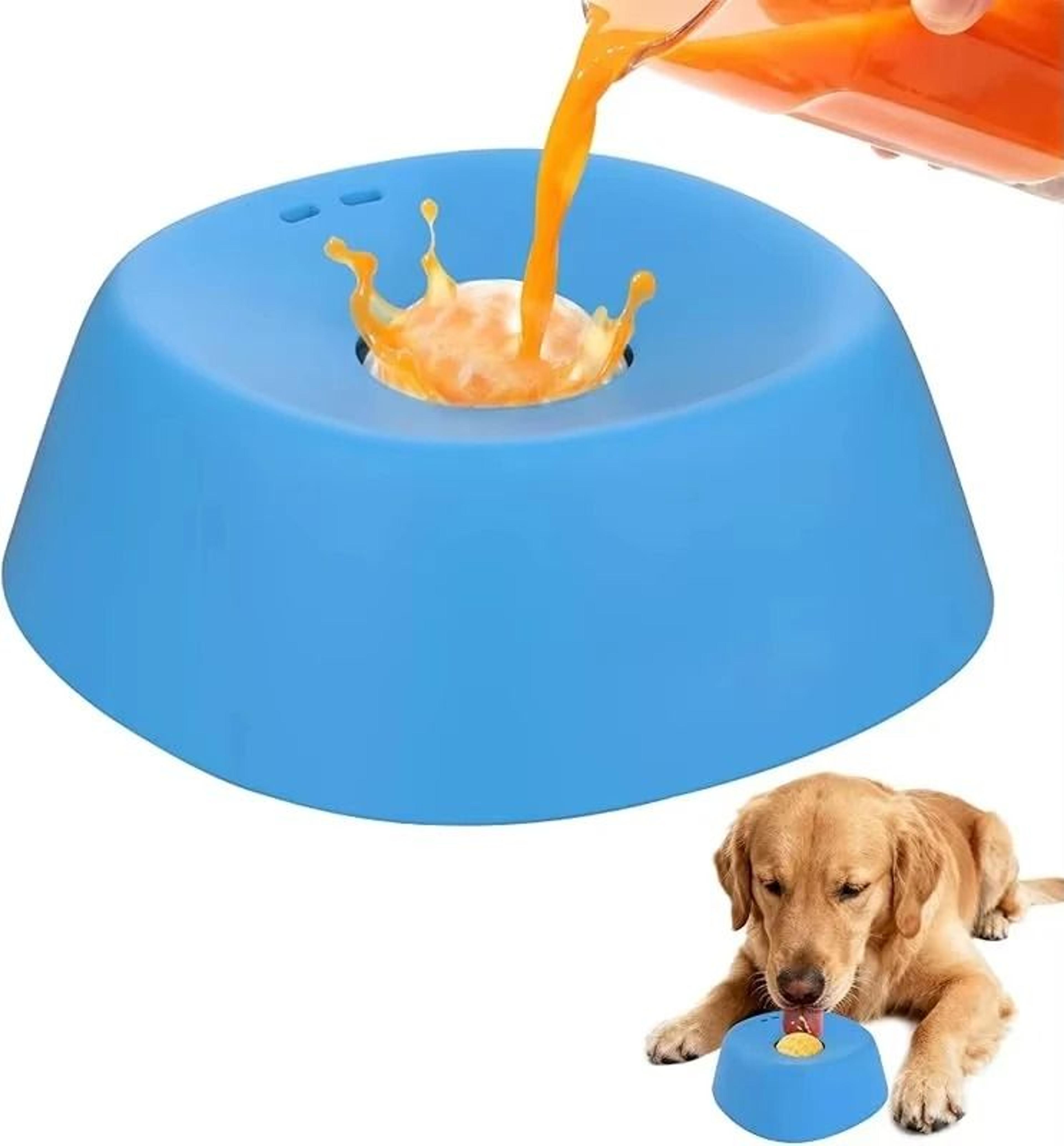 AntiChoking Slow Feeder Dog Bowl  075 Cup NonSlip Lick Toy  Professional Liquid Treat  Health Guard 7