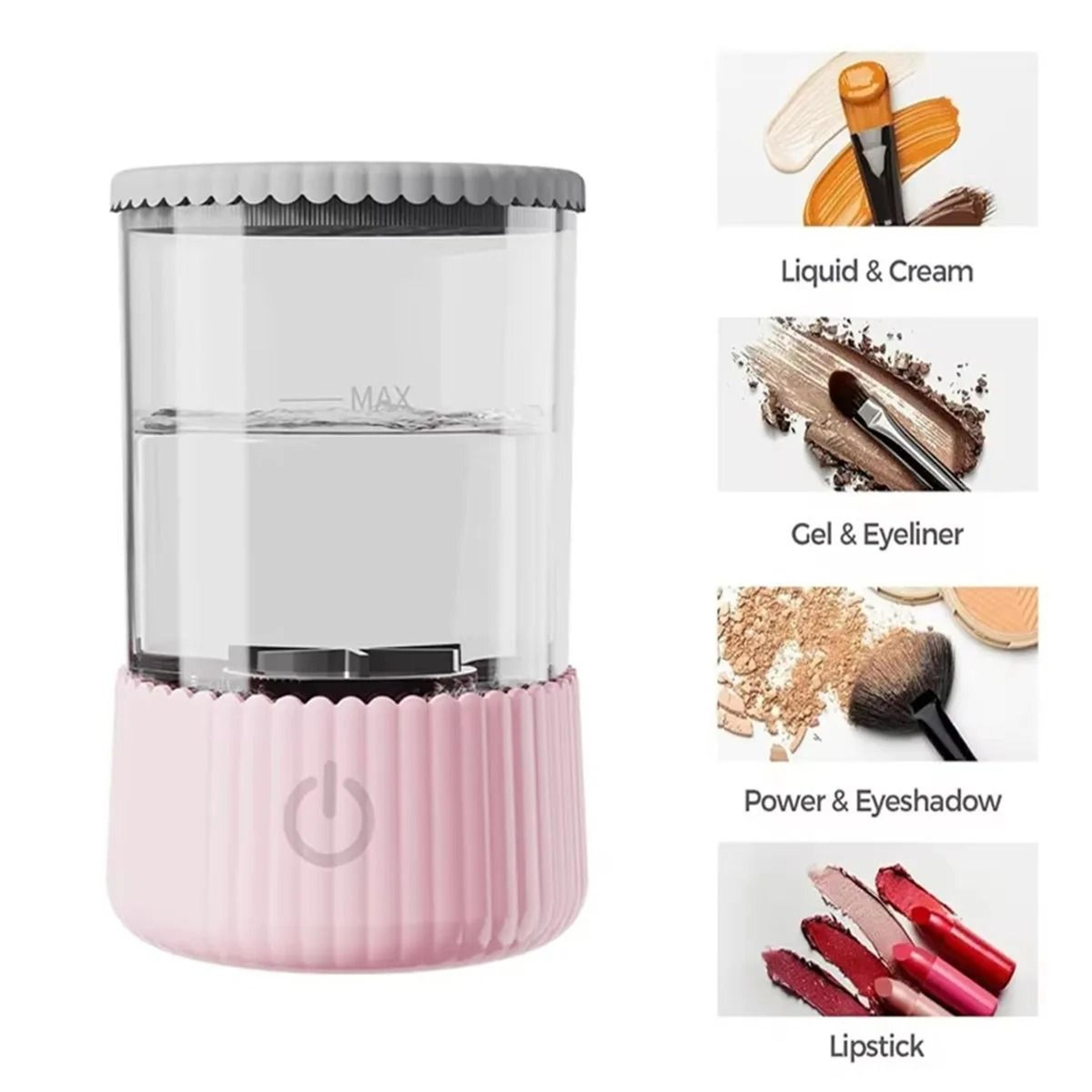 3in1 Electric Makeup Brush Cleaner  USB Rotary Washing Machine  Dryer  HighYield Beauty Tool Intera 1