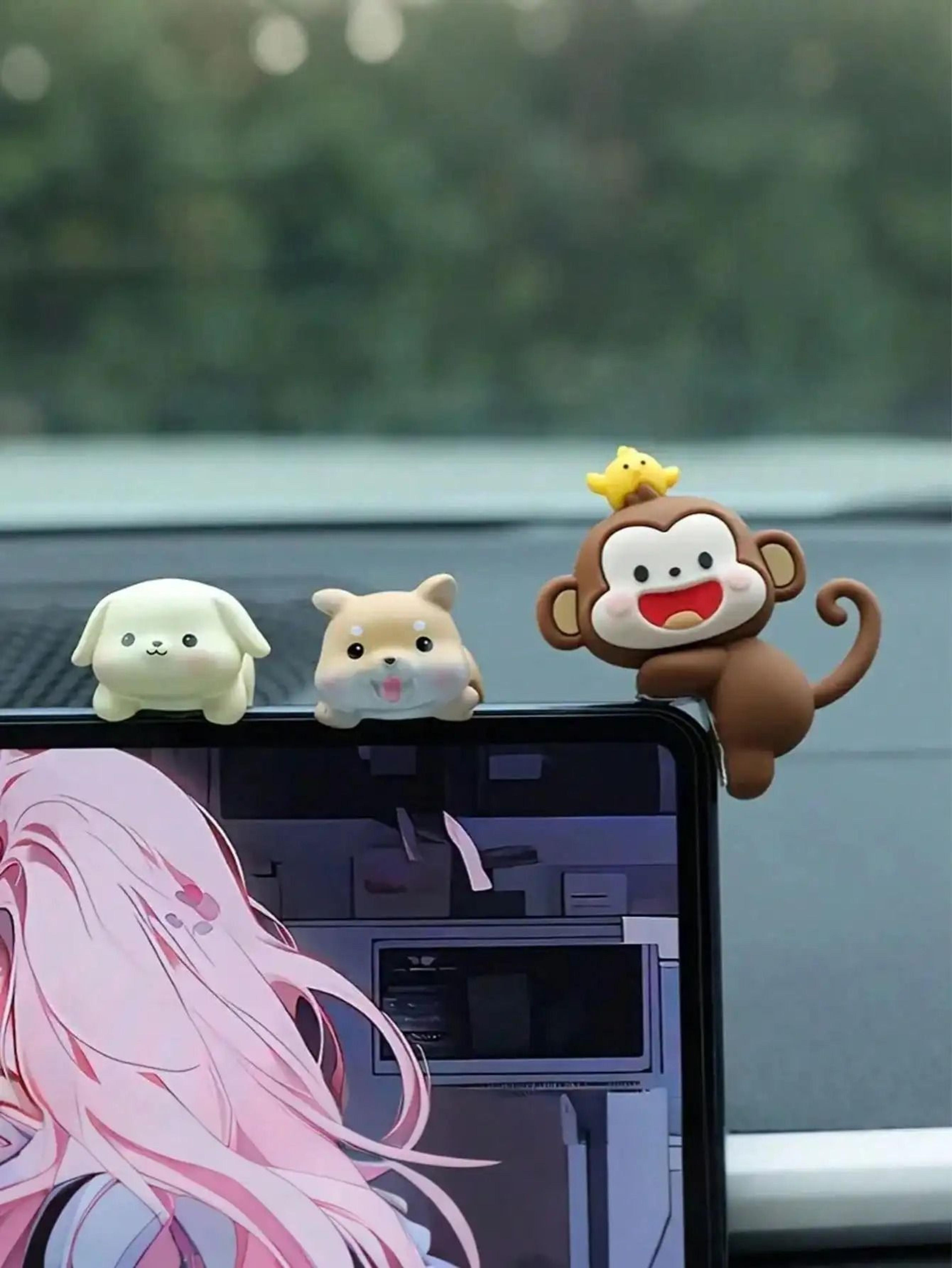 Adorable Mini Monkey Car Ornament 5