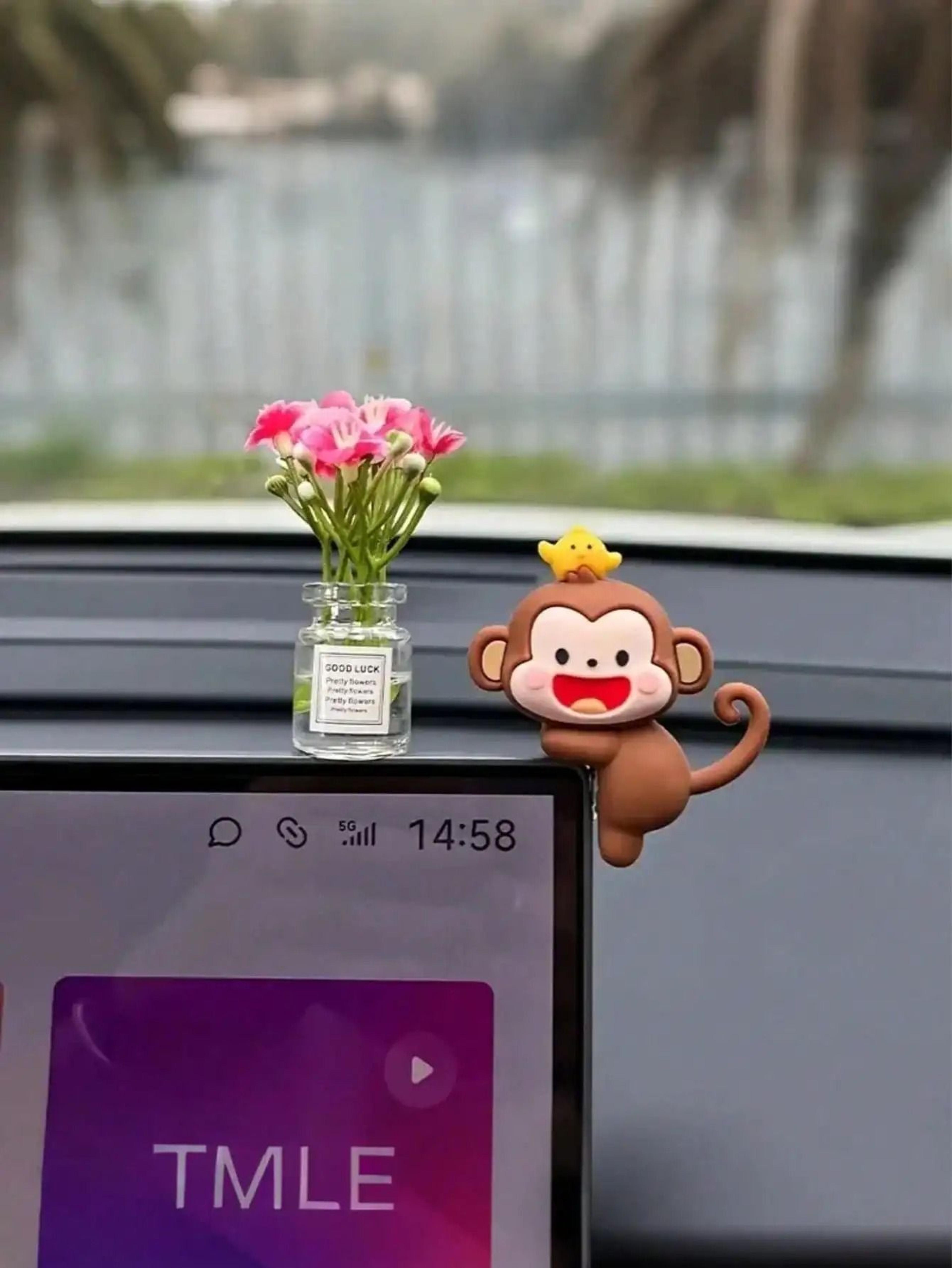 Adorable Mini Monkey Car Ornament 6