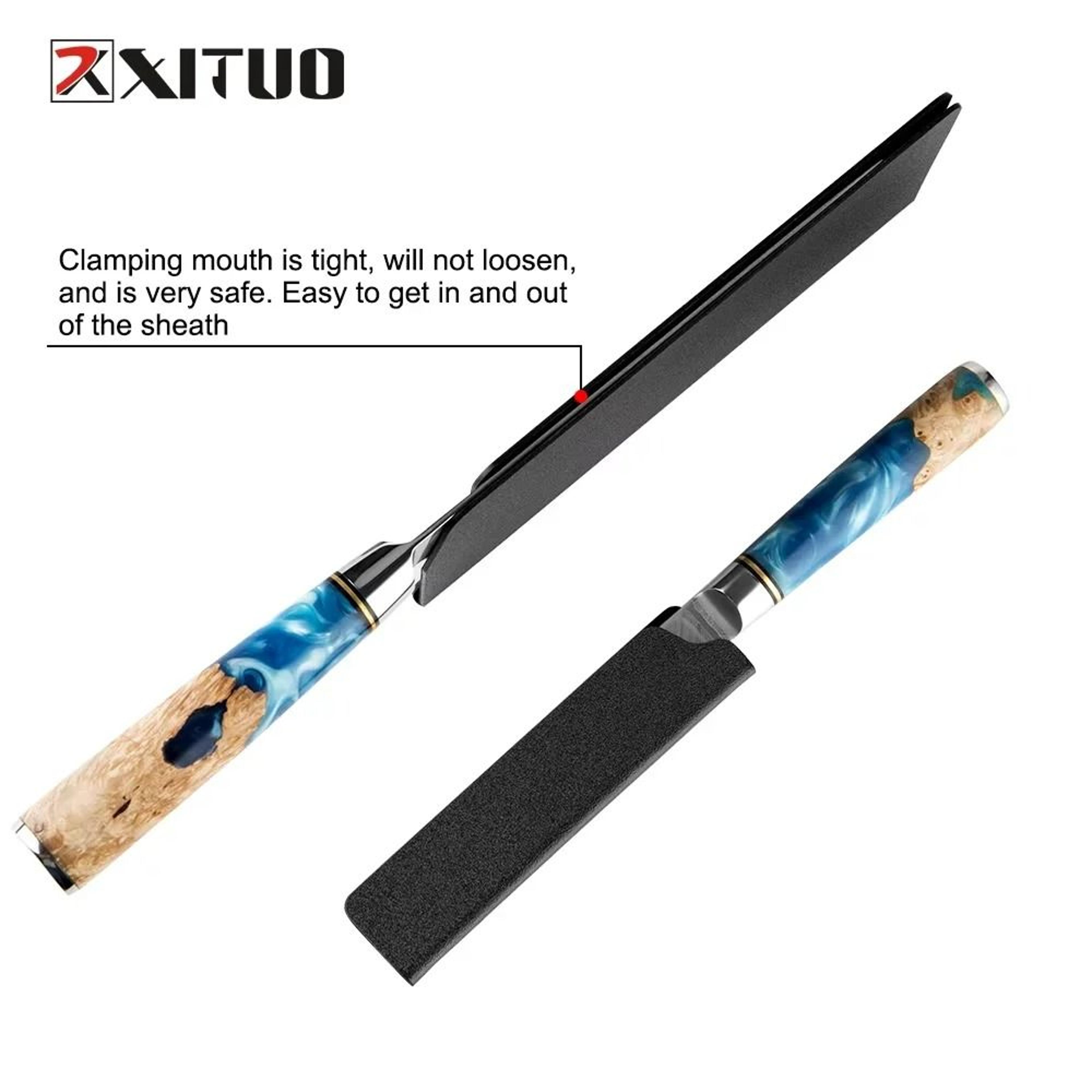 Structural Blade Management System  PrecisionFit Universal Kitchen Knife Sheath  Safety Guard 4