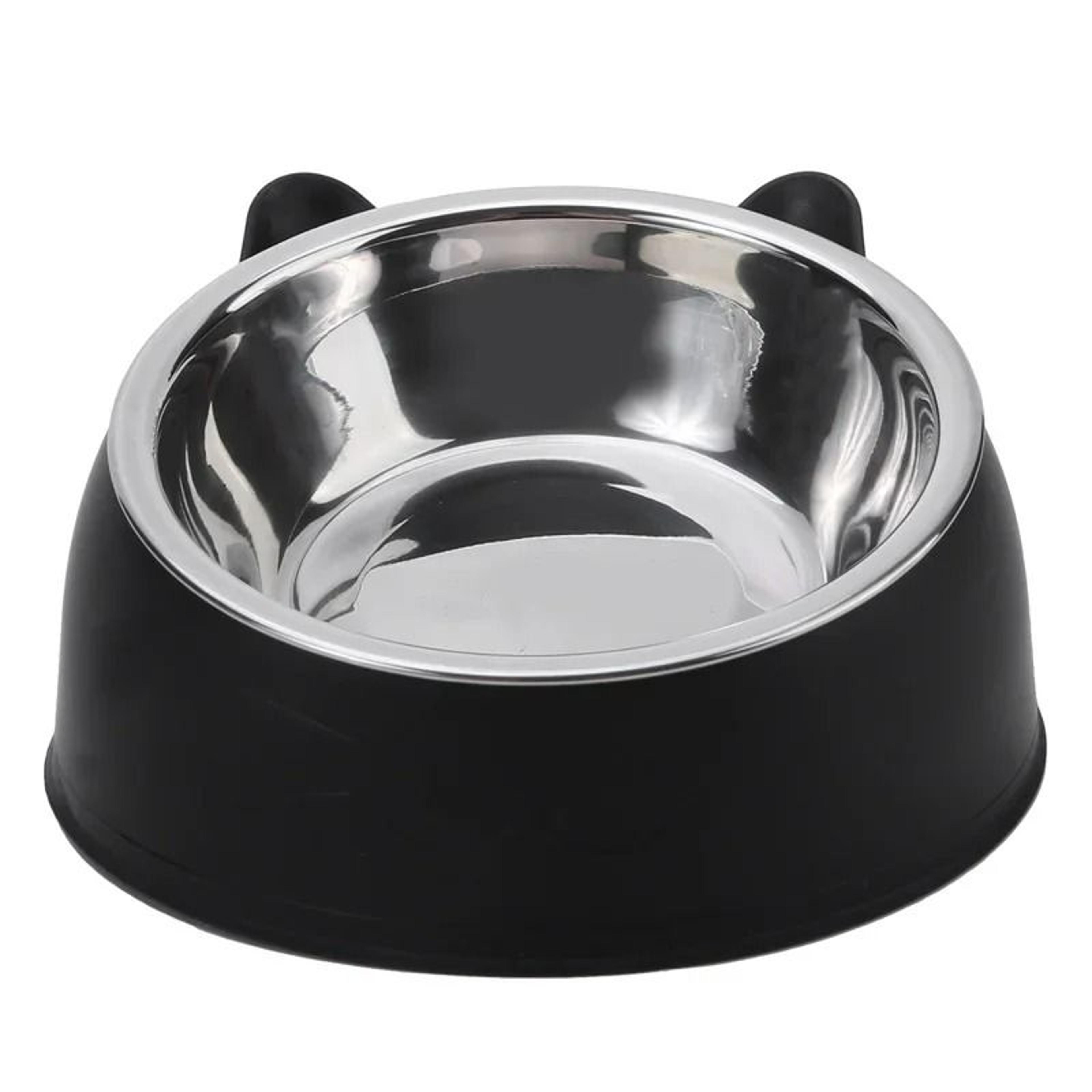 Ergonomic Inclined Stainless Steel Pet Feeding Bowl 8