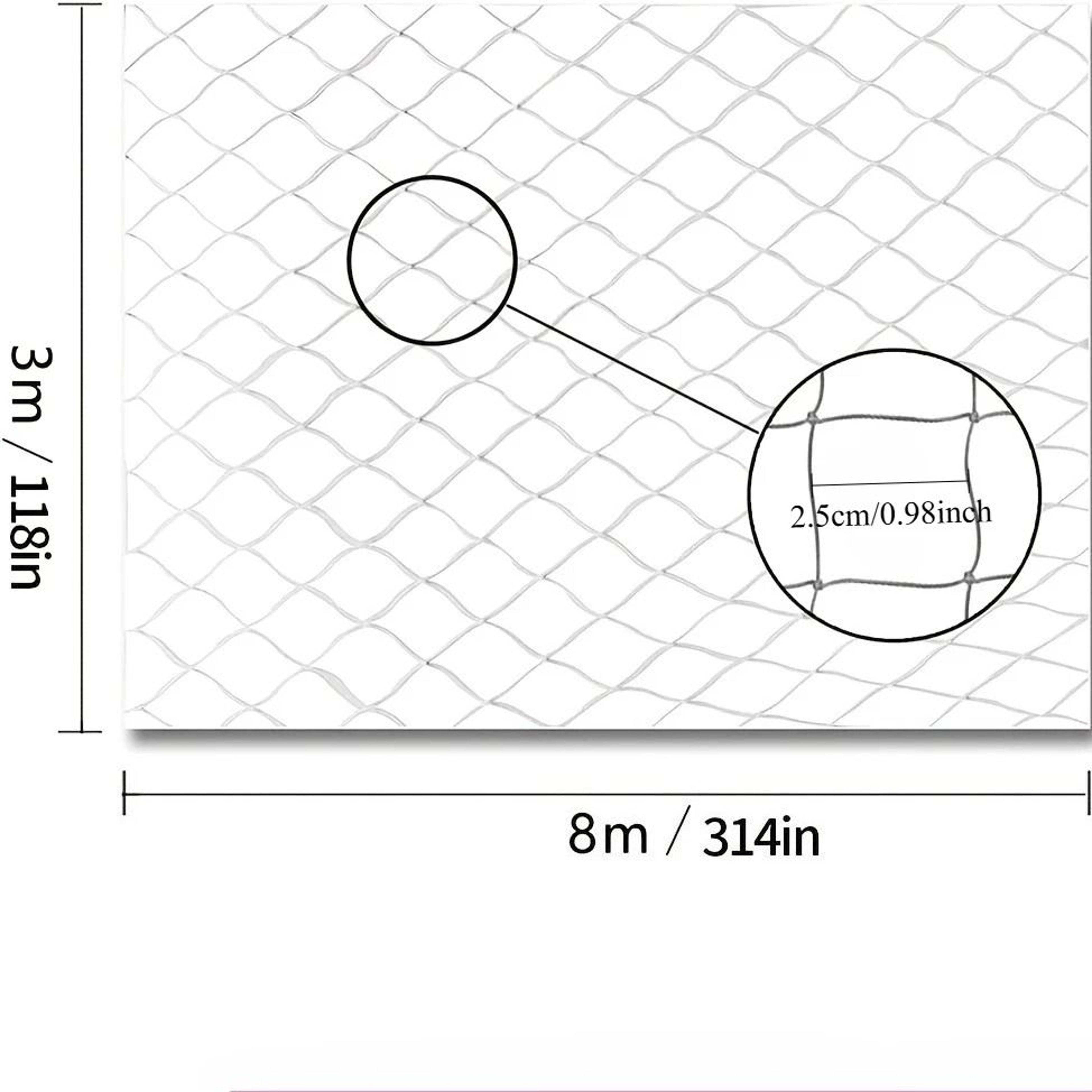 Invisible HighStrength Transparent Pet Safety Net 7