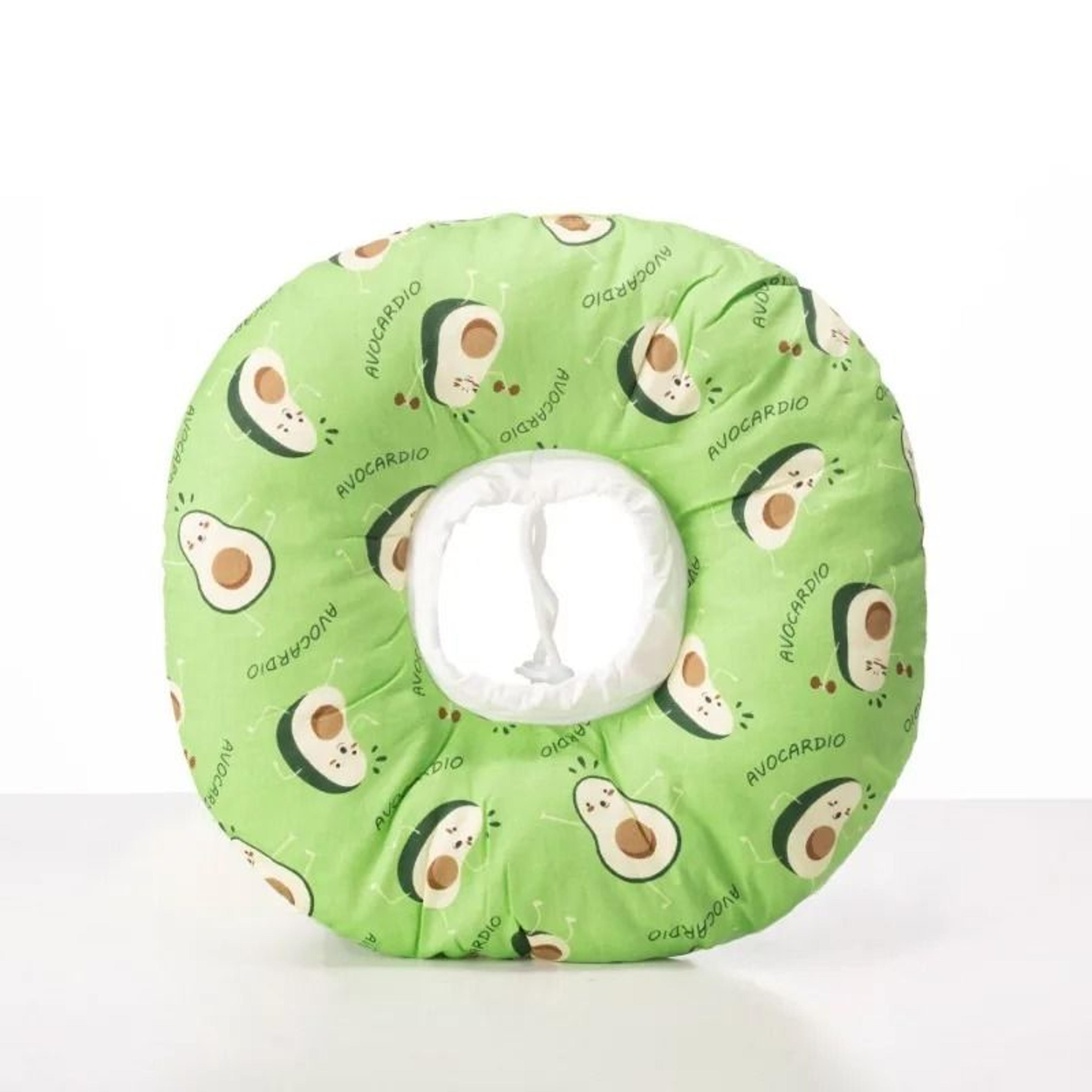 Soft Plush Cat Recovery Collar  Adjustable Cushion Cone For PostSurgery Wound Healing 20