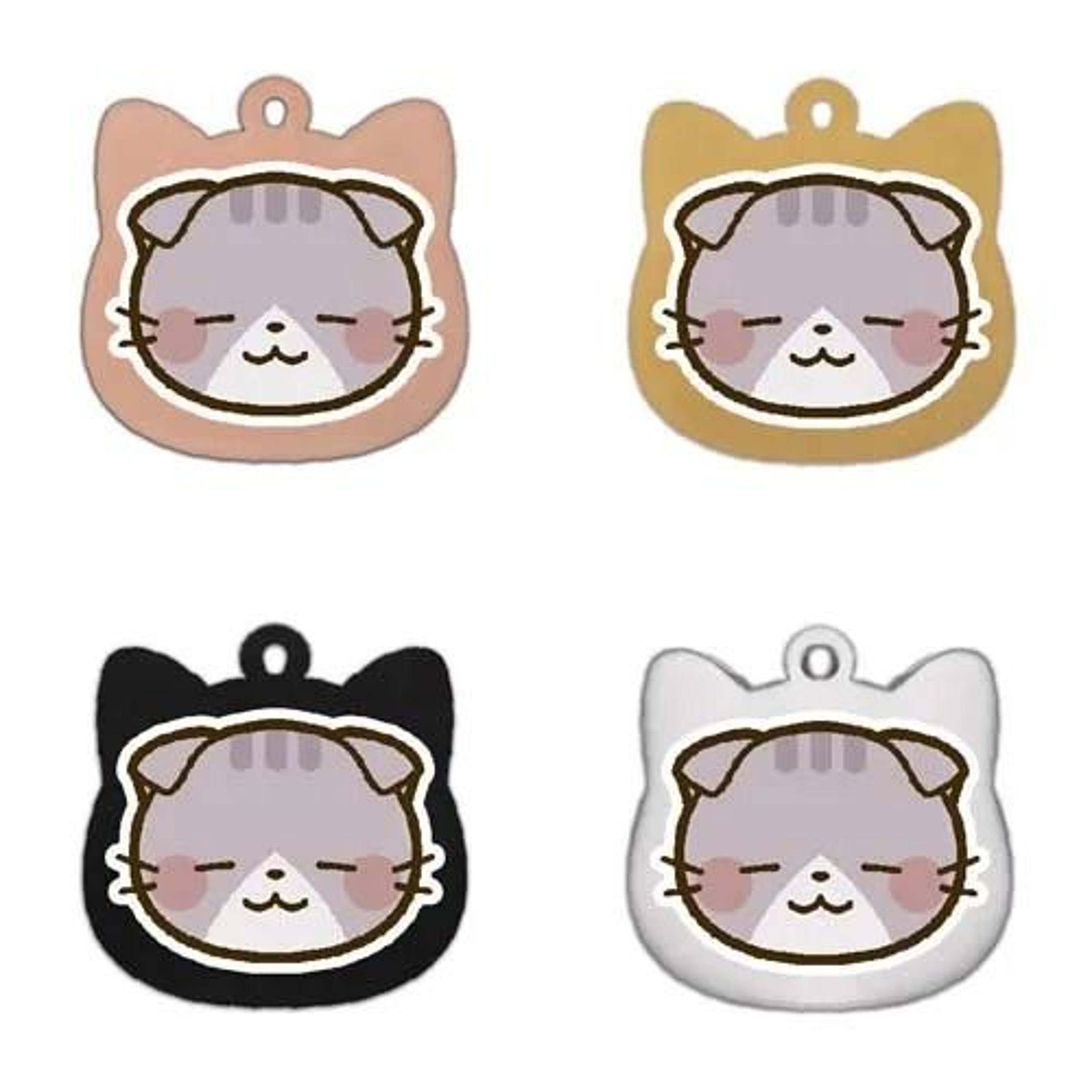 Cute Personalized Stainless Steel Cat Identification Tags 9