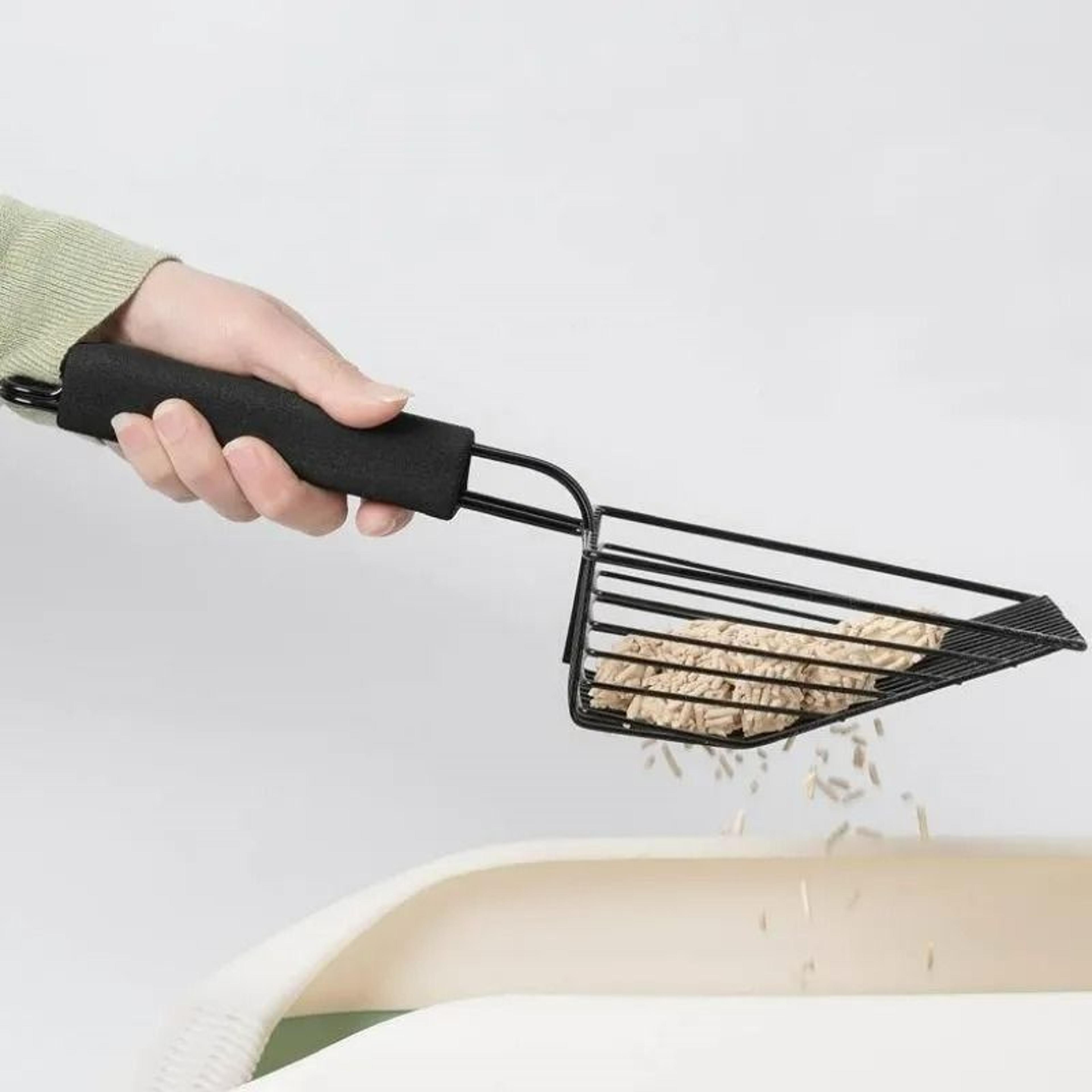 HeavyDuty Stainless Steel Cat Litter Scoop 1
