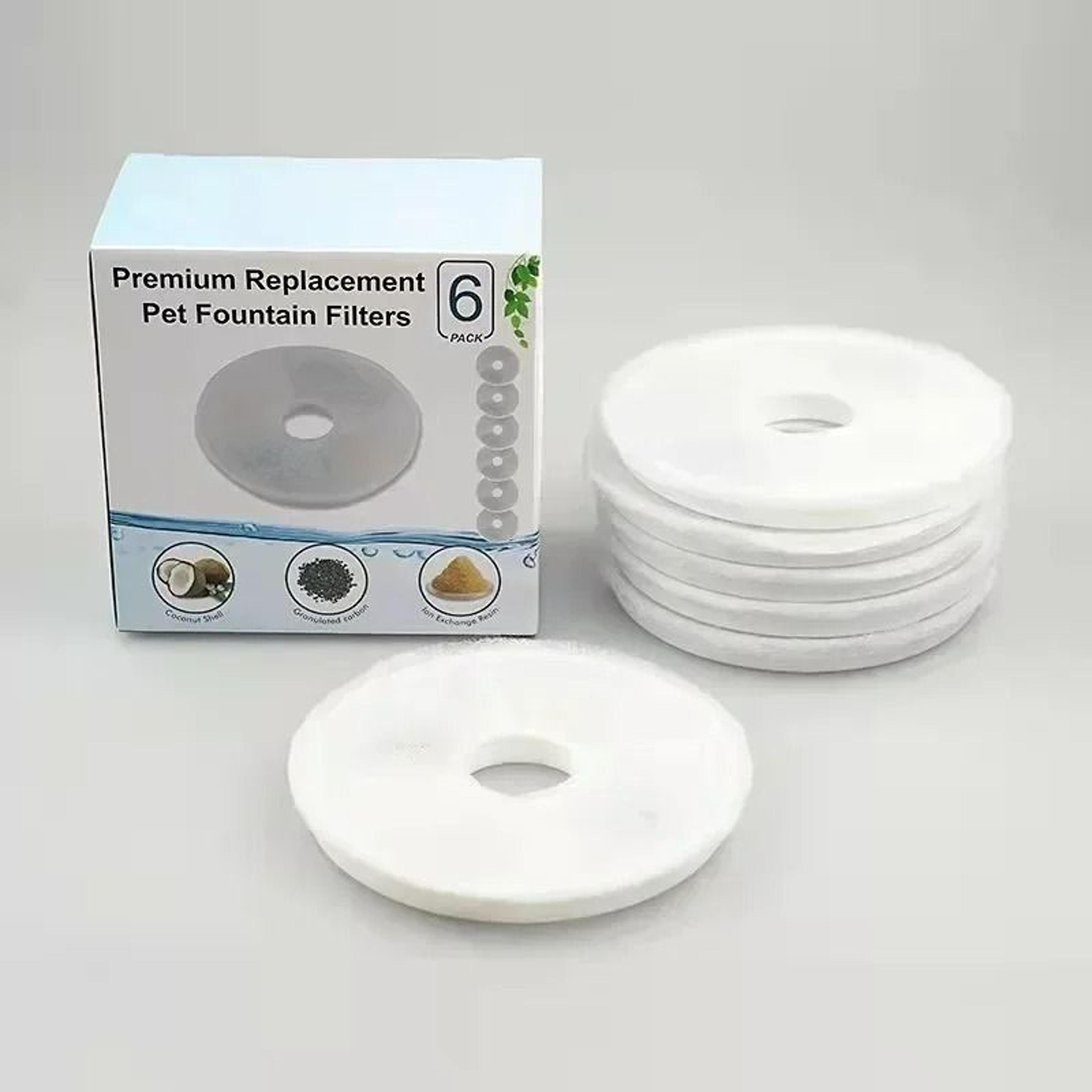 Premium Fountain Filter Replacements 6