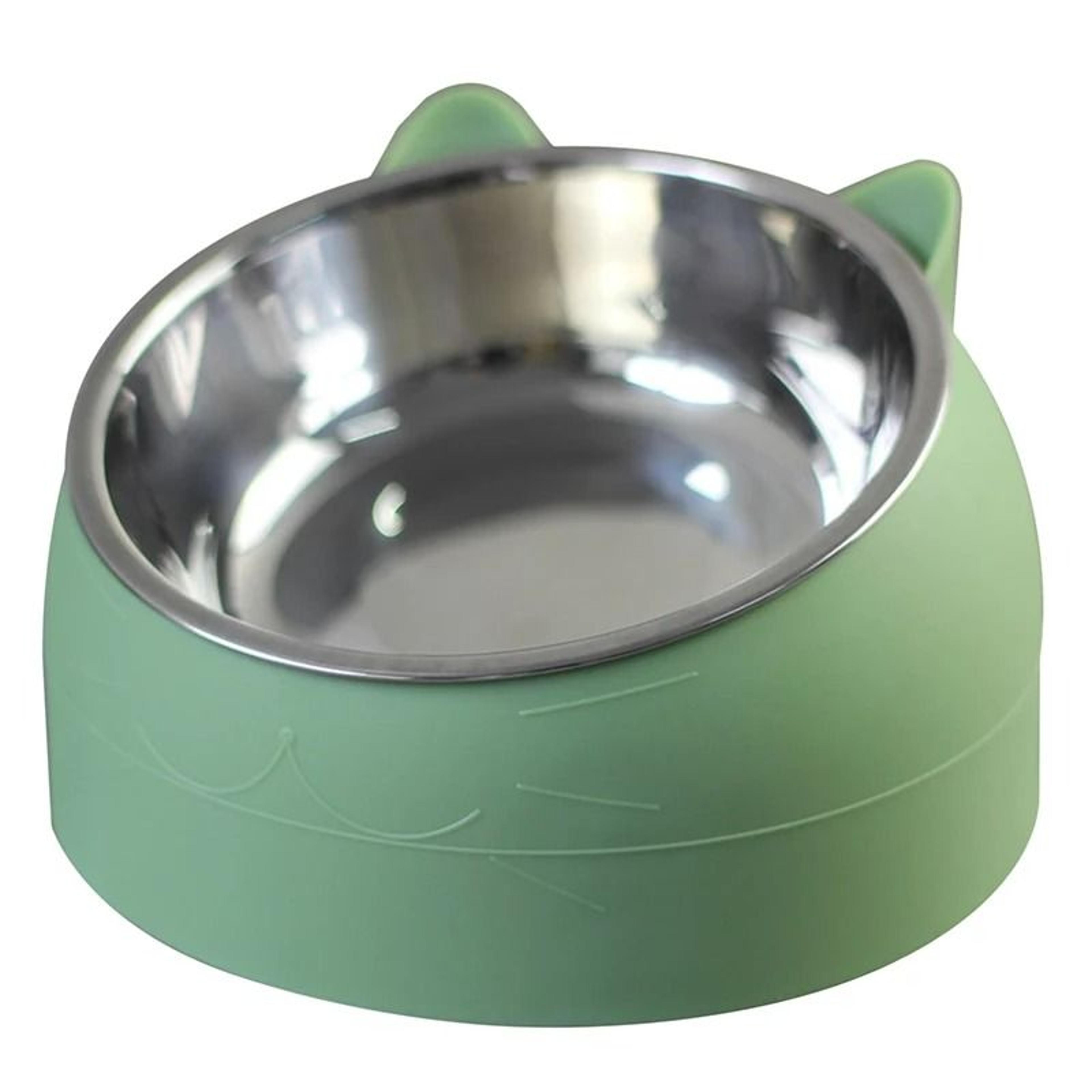 15Degree Tilted Stainless Steel Cat Bowl 8