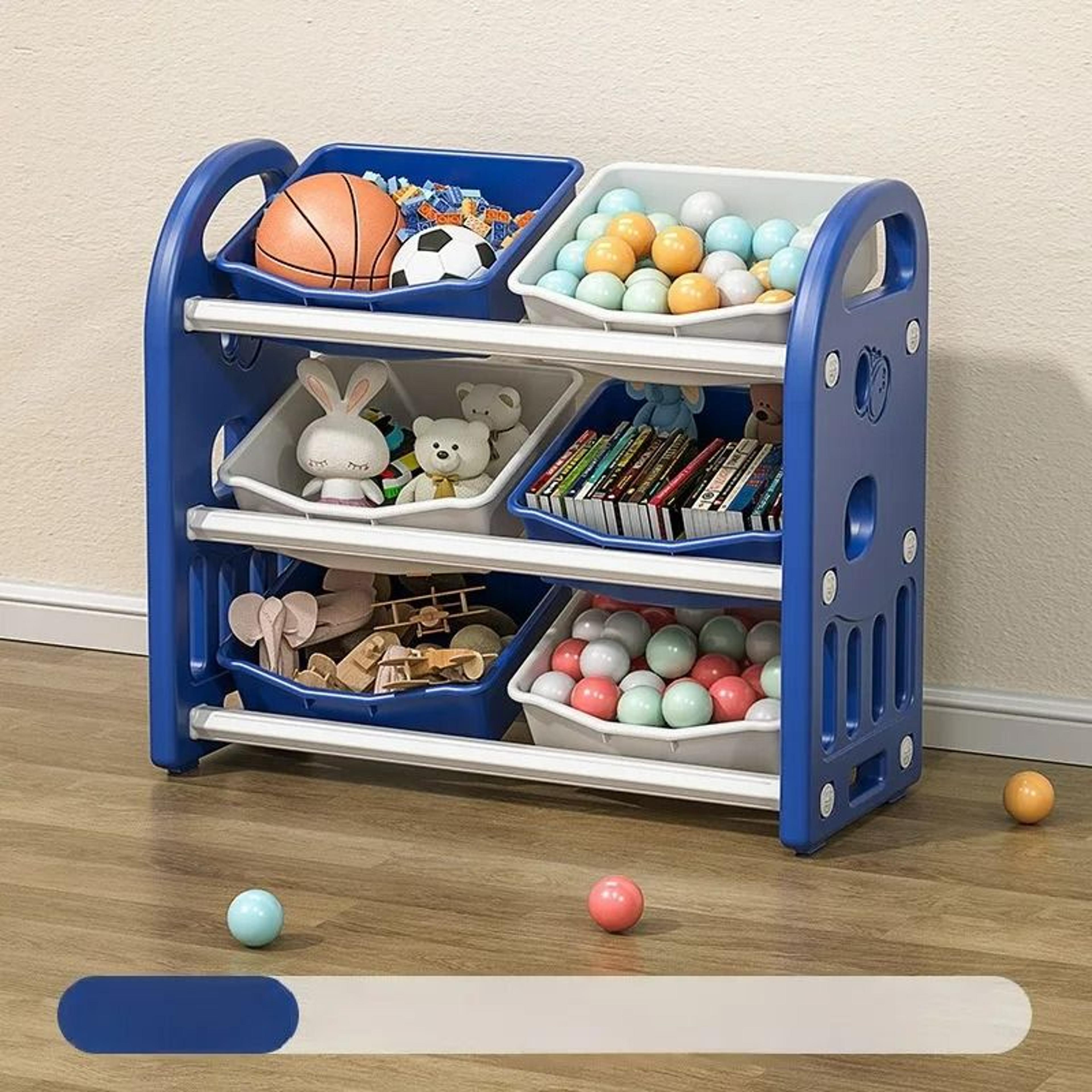 HighCapacity MultiFunctional Baby Toy And Nursery Storage Cabinet 10