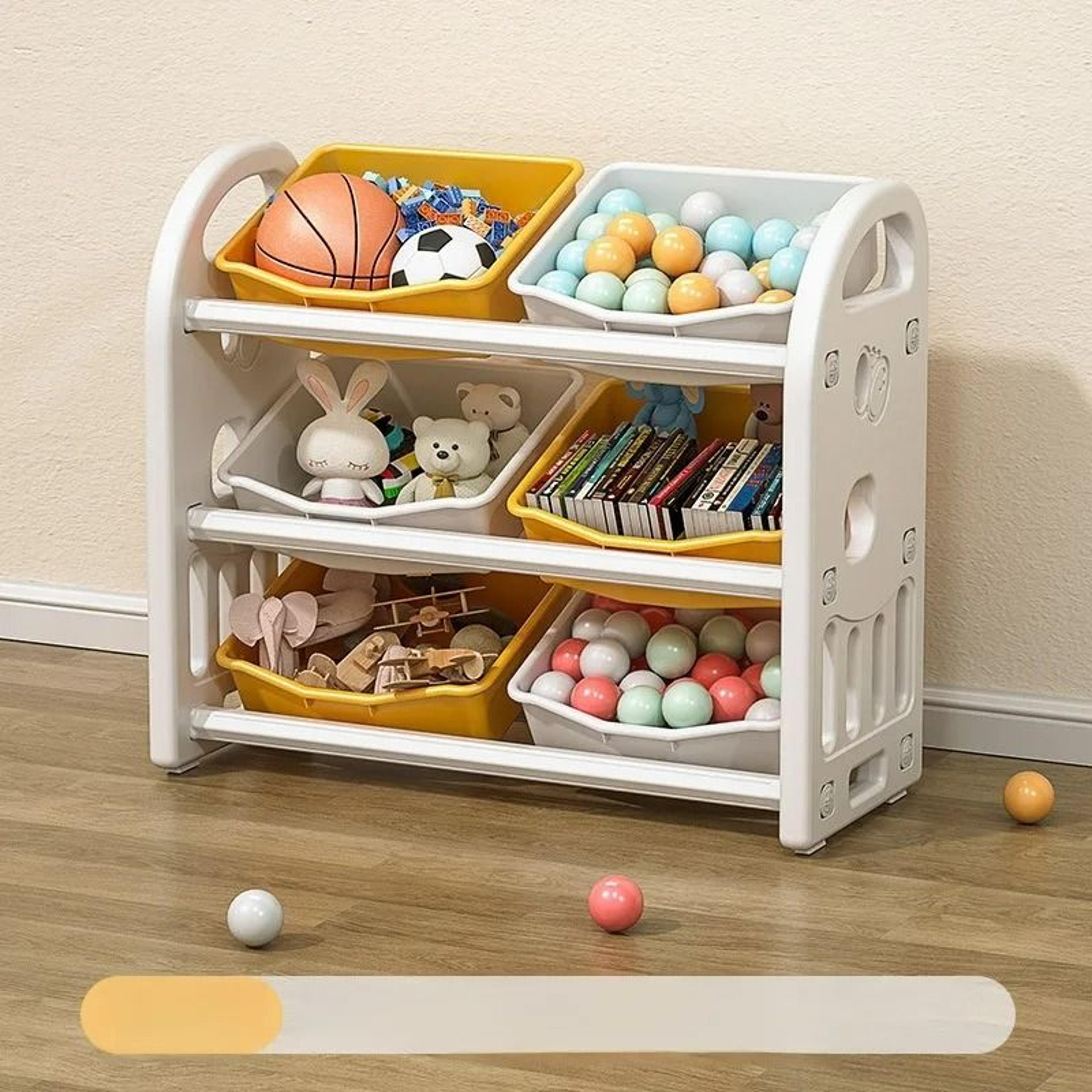 HighCapacity MultiFunctional Baby Toy And Nursery Storage Cabinet 8