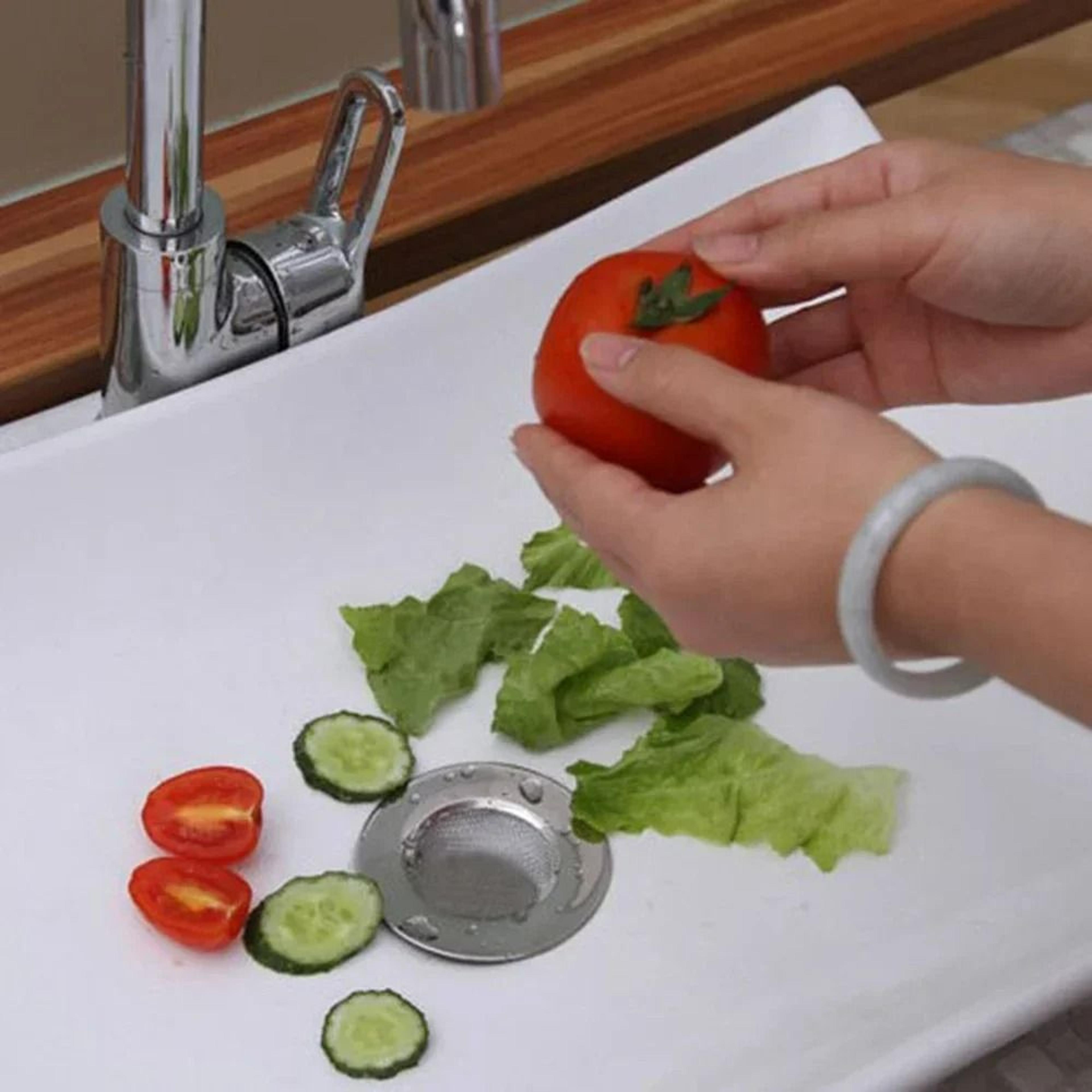 Stainless Steel Bathtub Hair Catcher And Sink Filter Plug 3
