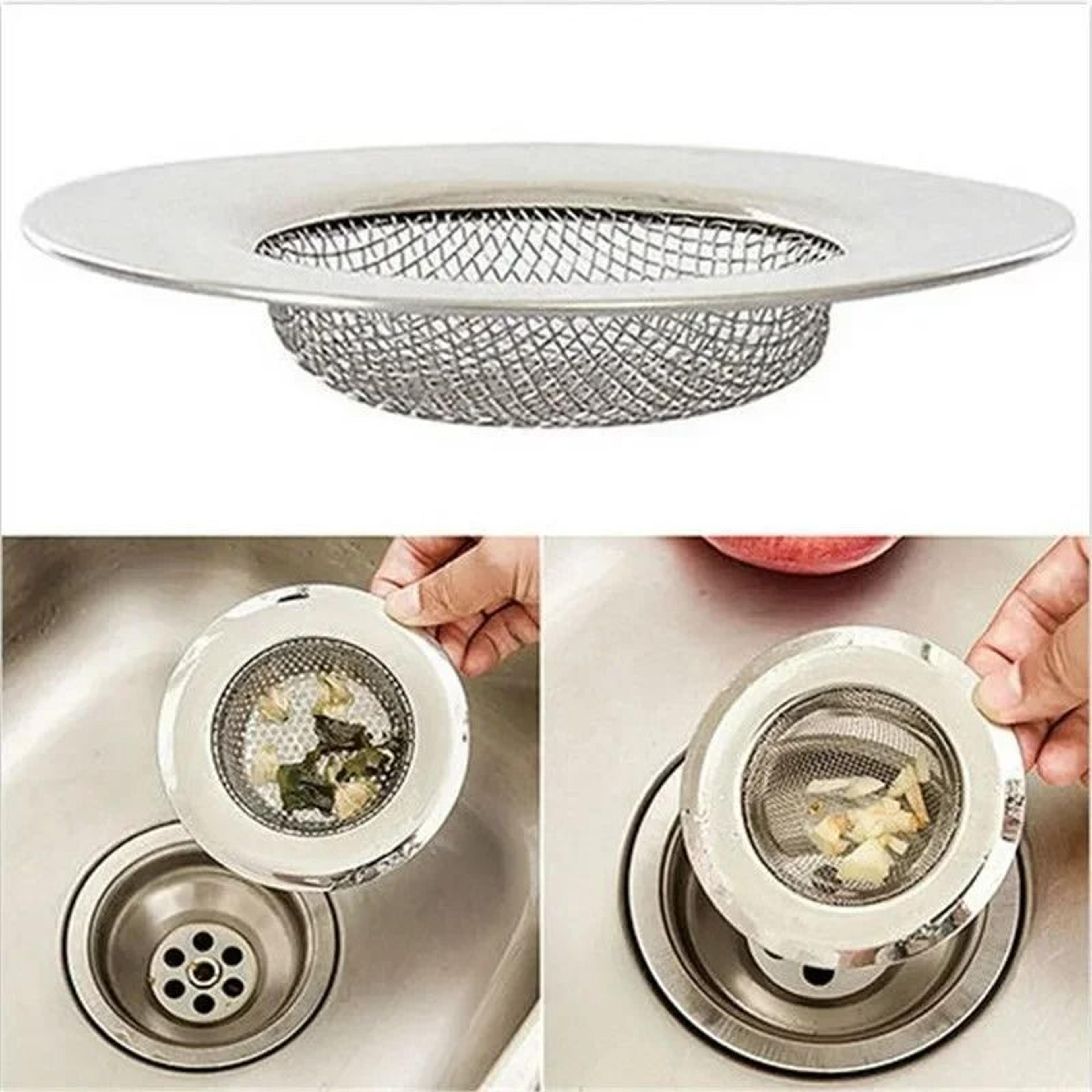 Stainless Steel Bathtub Hair Catcher And Sink Filter Plug 5