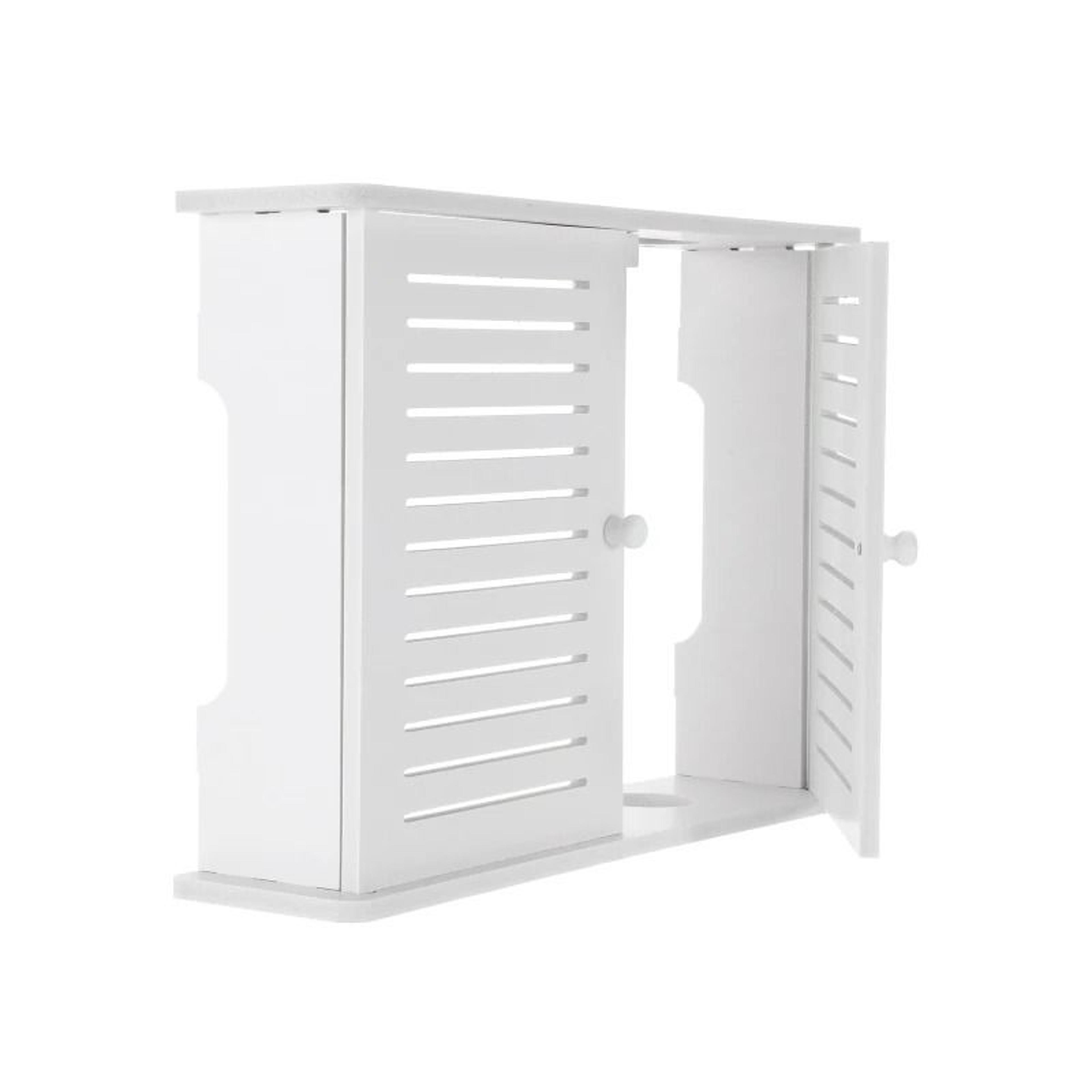 Wireless WiFi Router WallHanging Storage Box And Cable Organizer 6