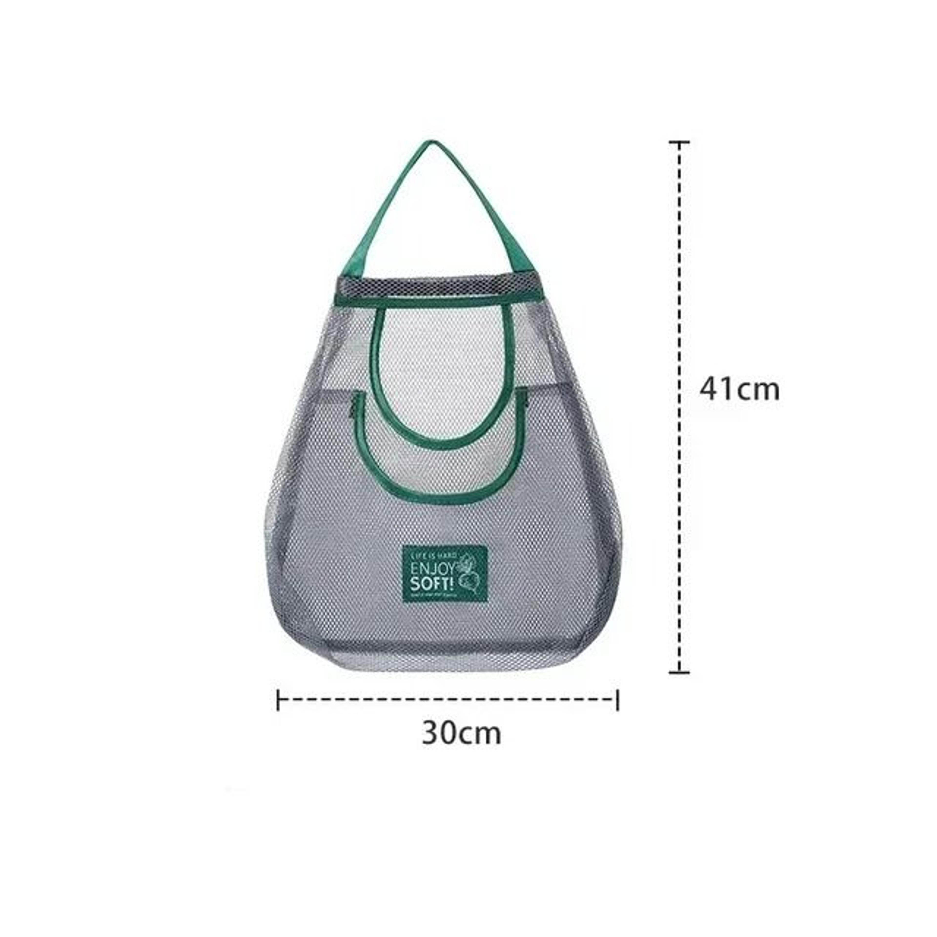 Portable Hanging Mesh Storage Bag  Breathable Fruit And Vegetable Net Pouches 5