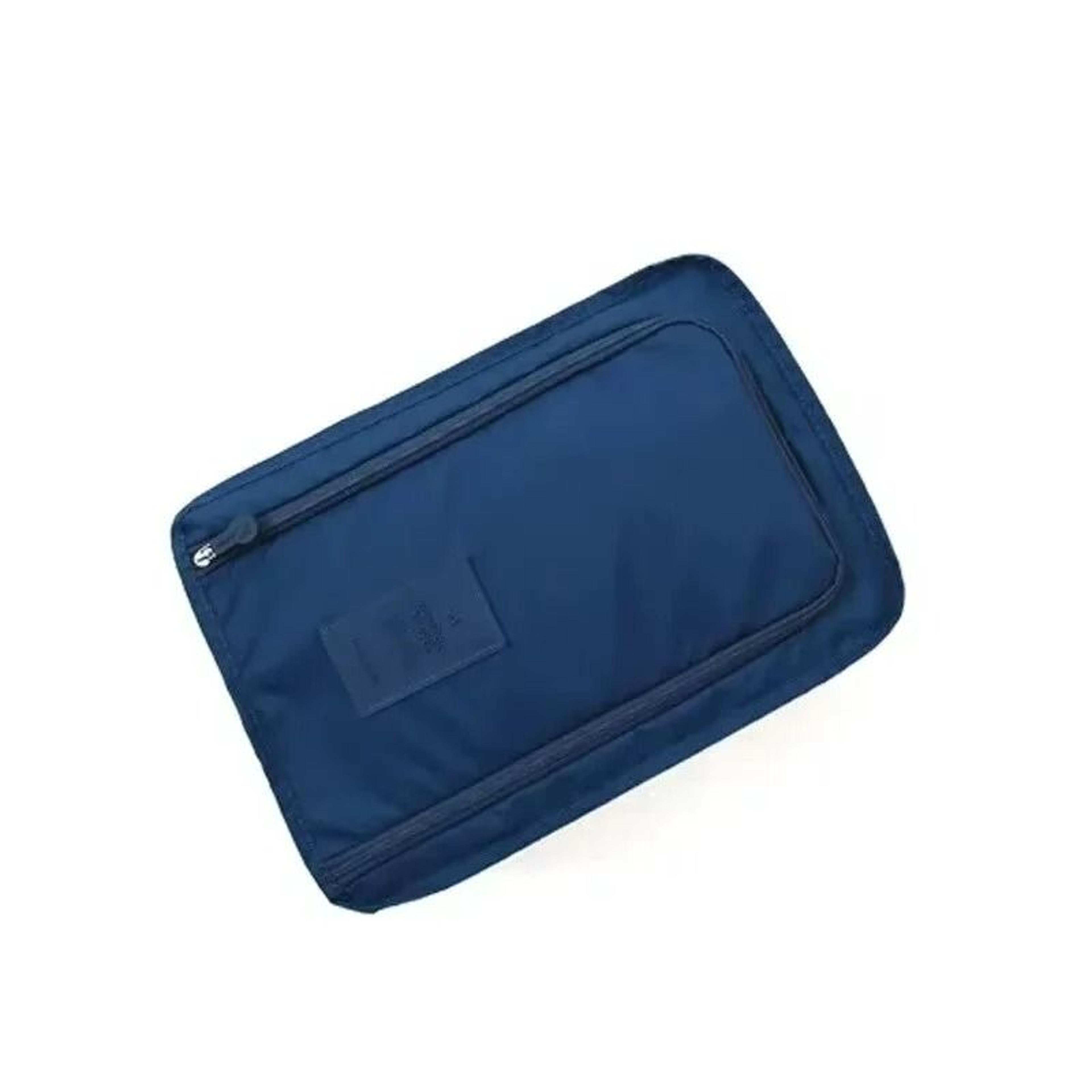 Portable HighCapacity Travel Shoe Bag  Waterproof Folding Footwear Storage Organizer 7