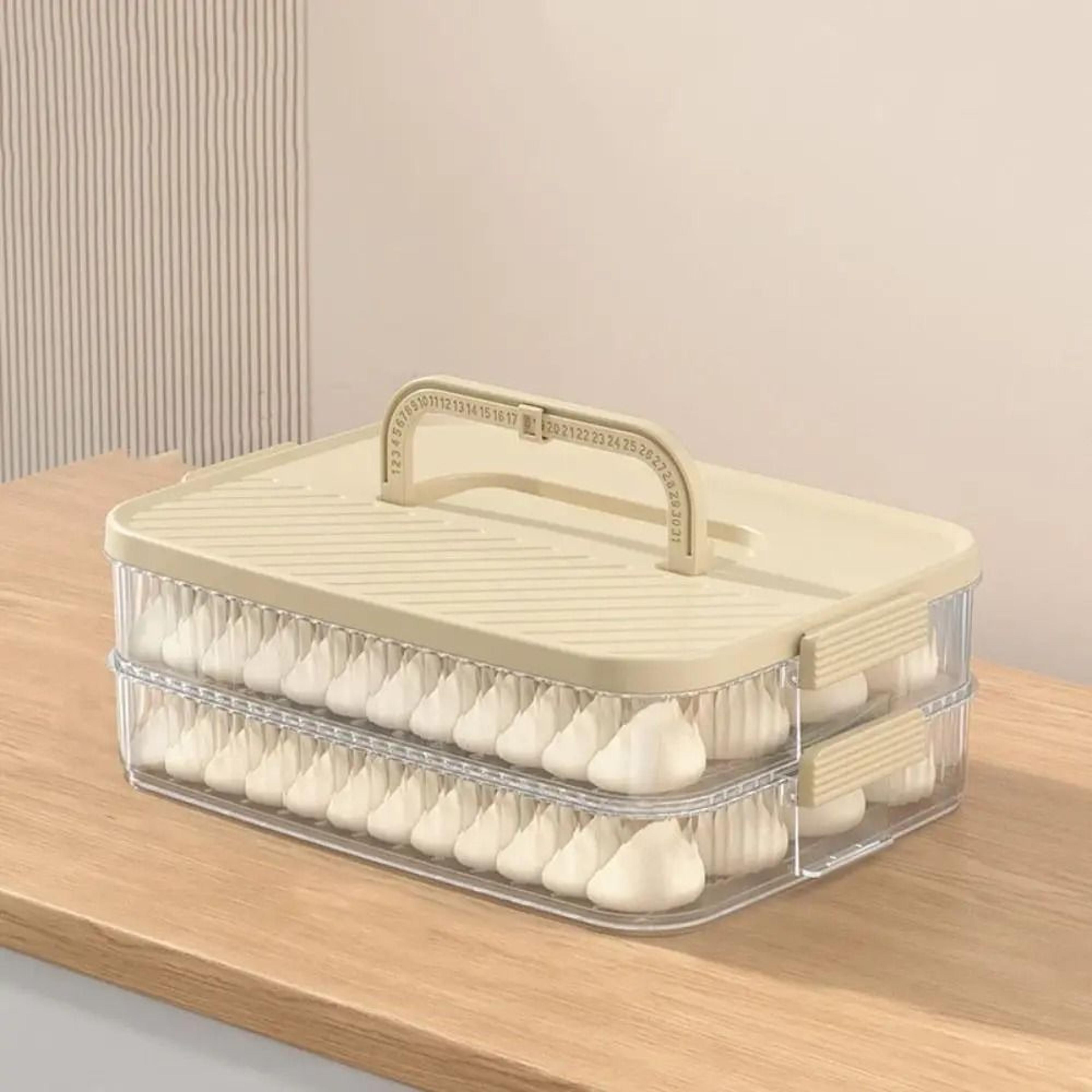MultiLayer Frozen Dumpling Storage Box And FreshKeeping Food Container 4