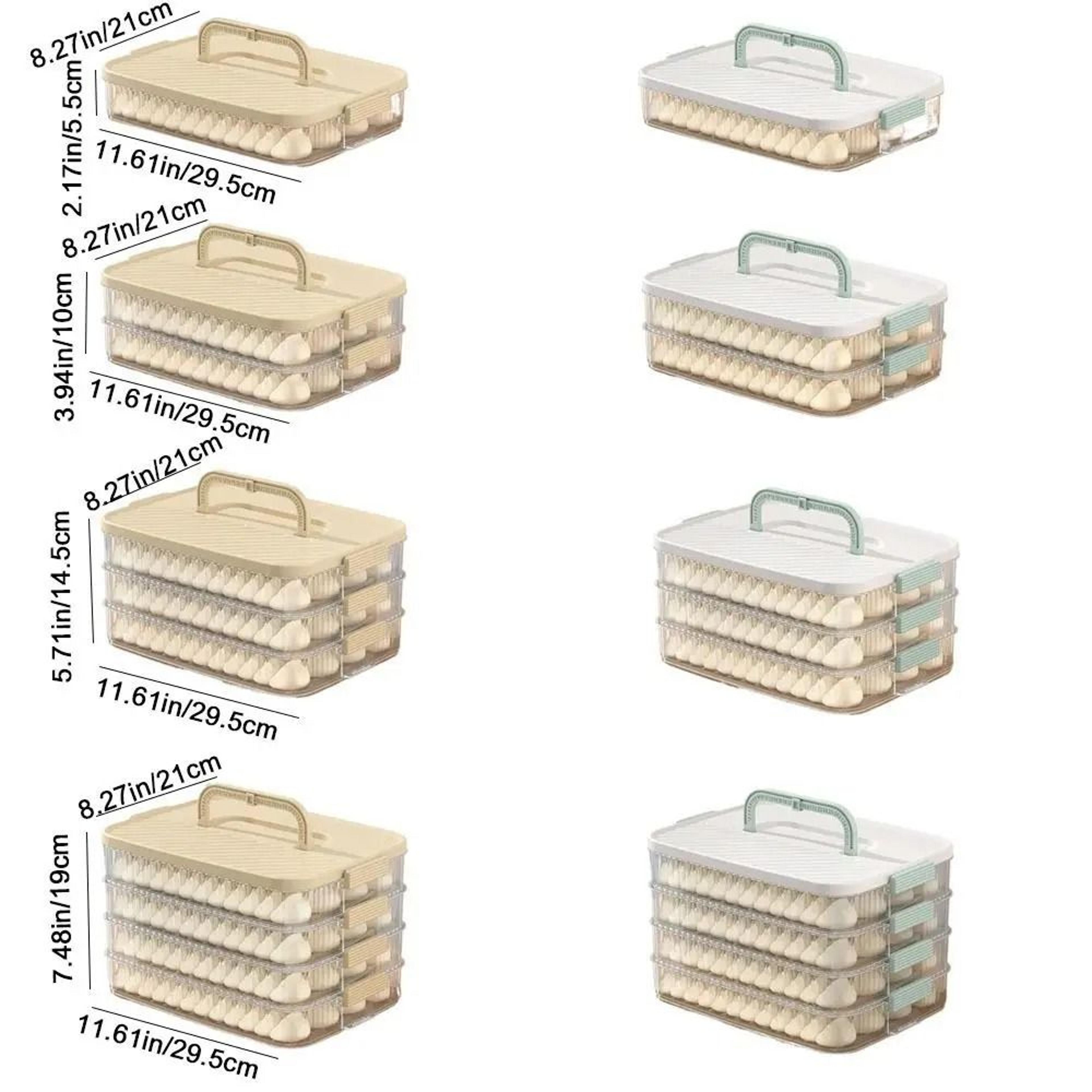 MultiLayer Frozen Dumpling Storage Box And FreshKeeping Food Container 5