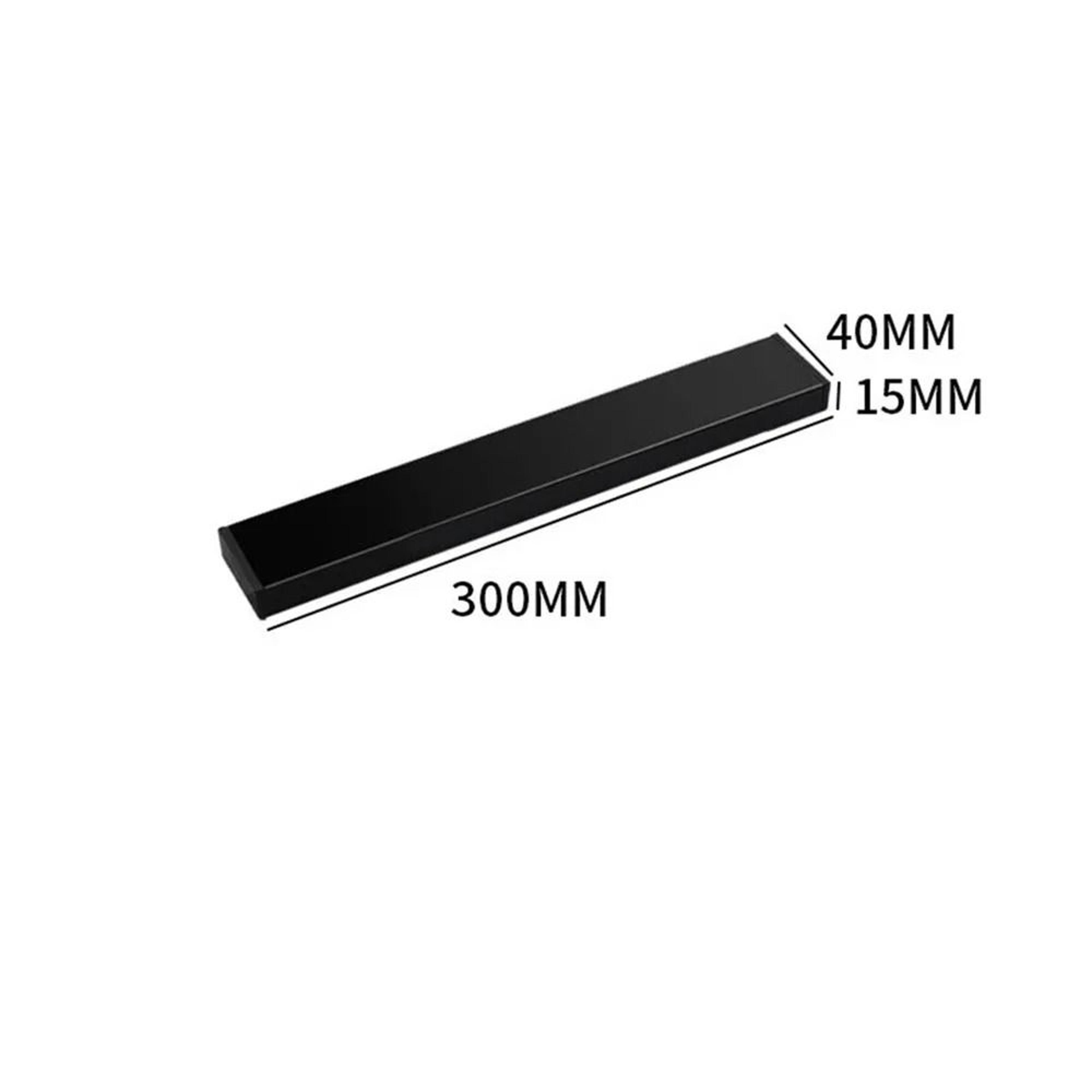Black Stainless Steel Magnetic Knife Holder And NonPiercing WallMounted Knife Block Storage Bar 8