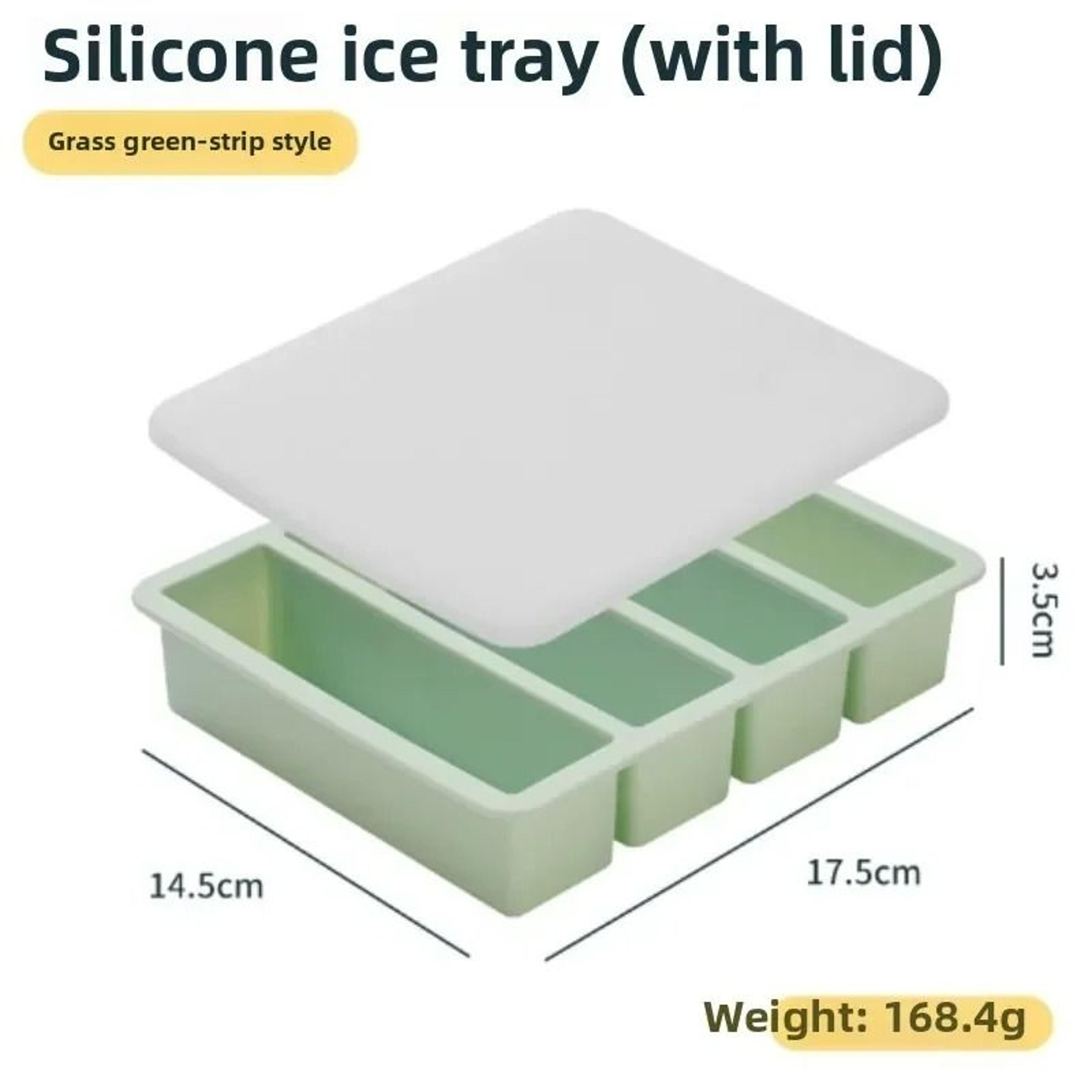 Silicone Freezer Tray With TightFitting Lid 6