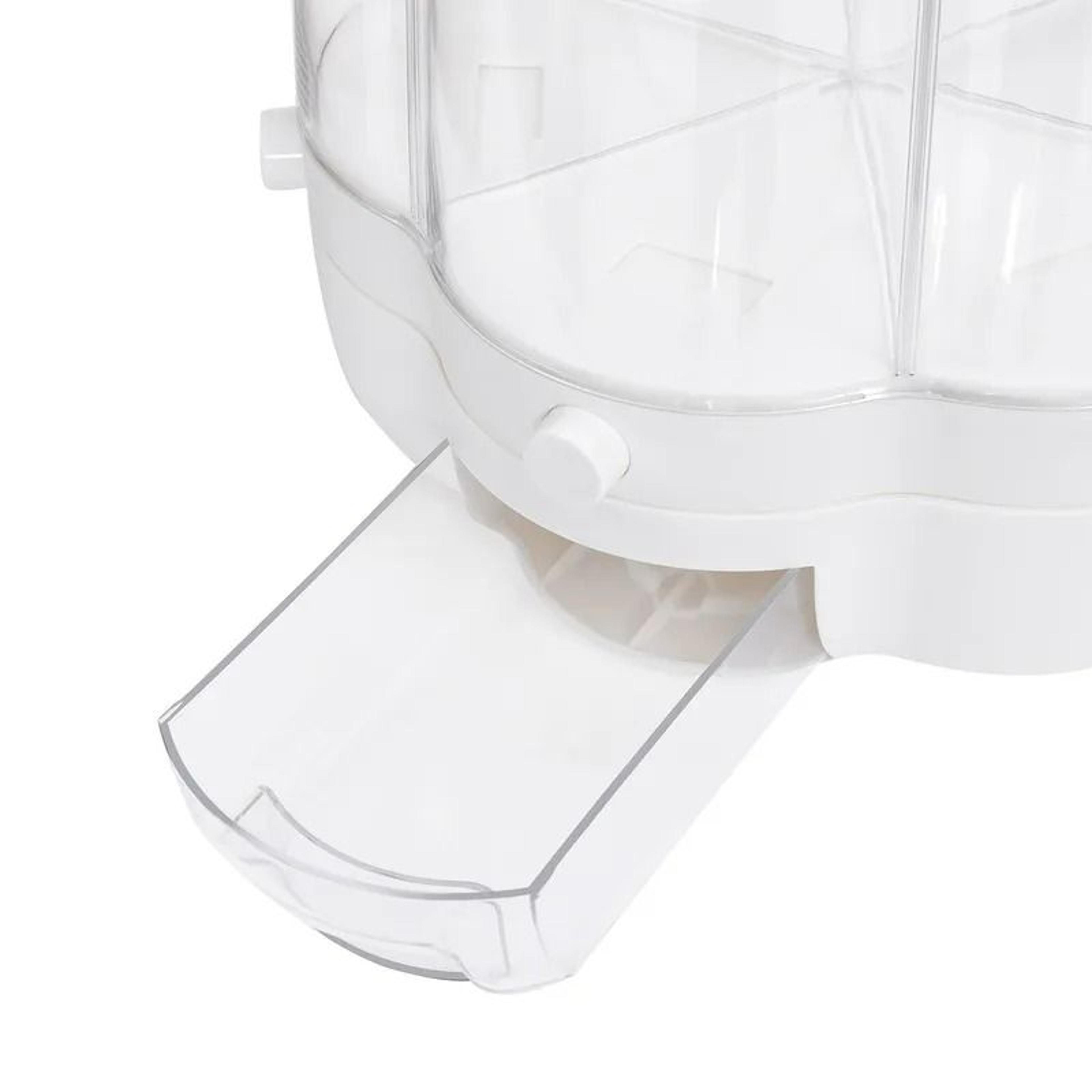 360 Rotating Dry Food  Grain Dispenser 4