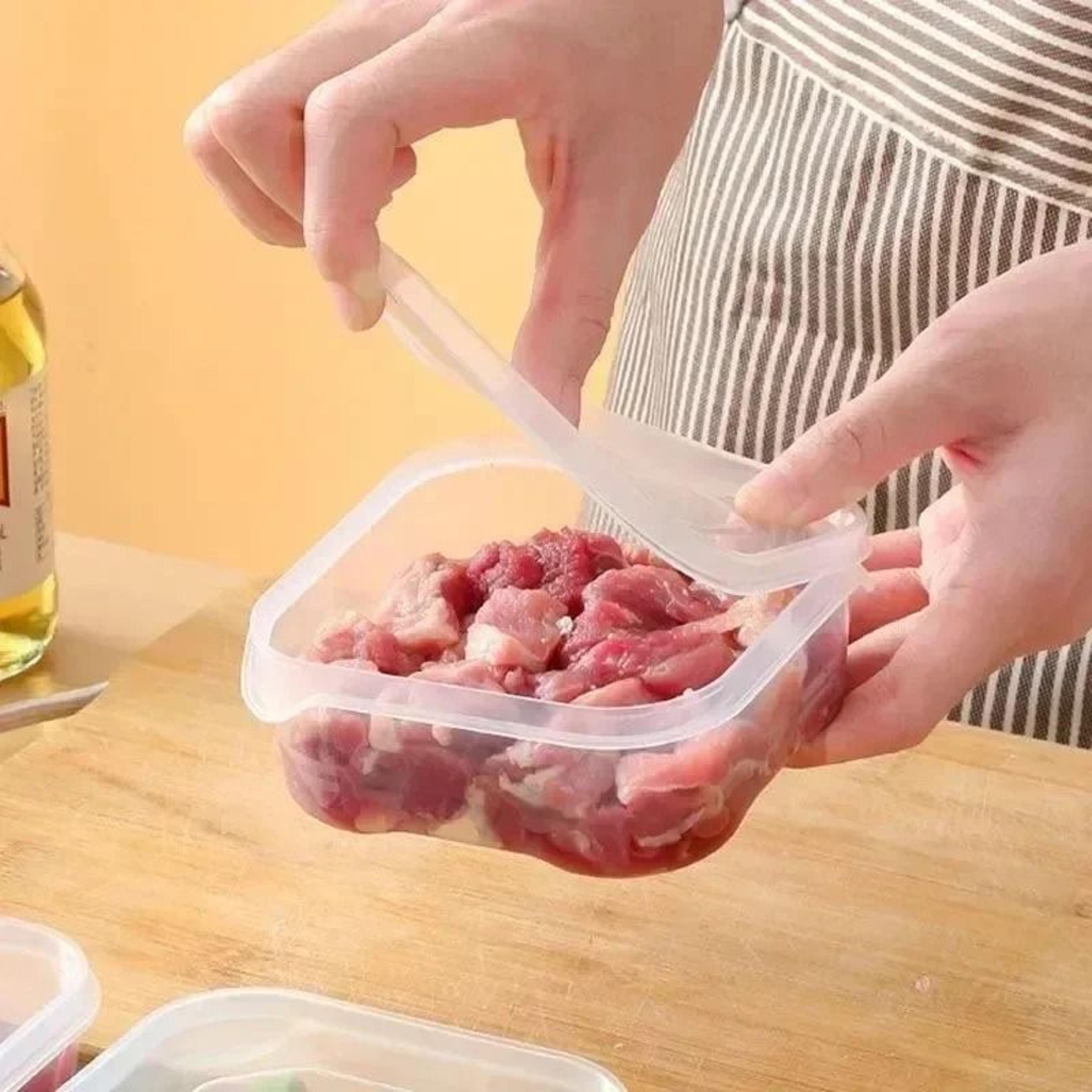 10Piece Divided Freezer Meat  Food Portioning Box Set 1