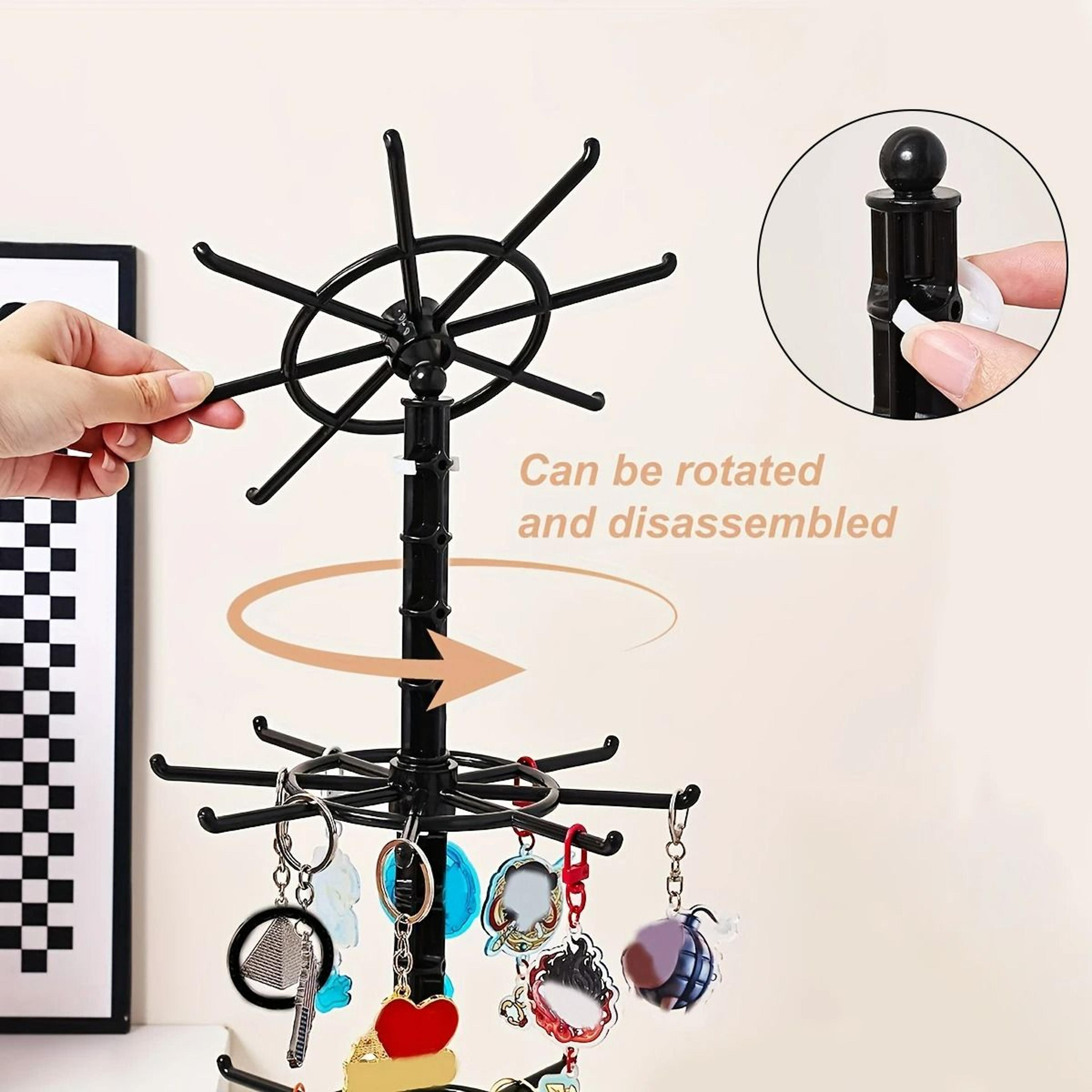 MultiLayer Adjustable Rotating Desktop Accessory Storage Tower 4