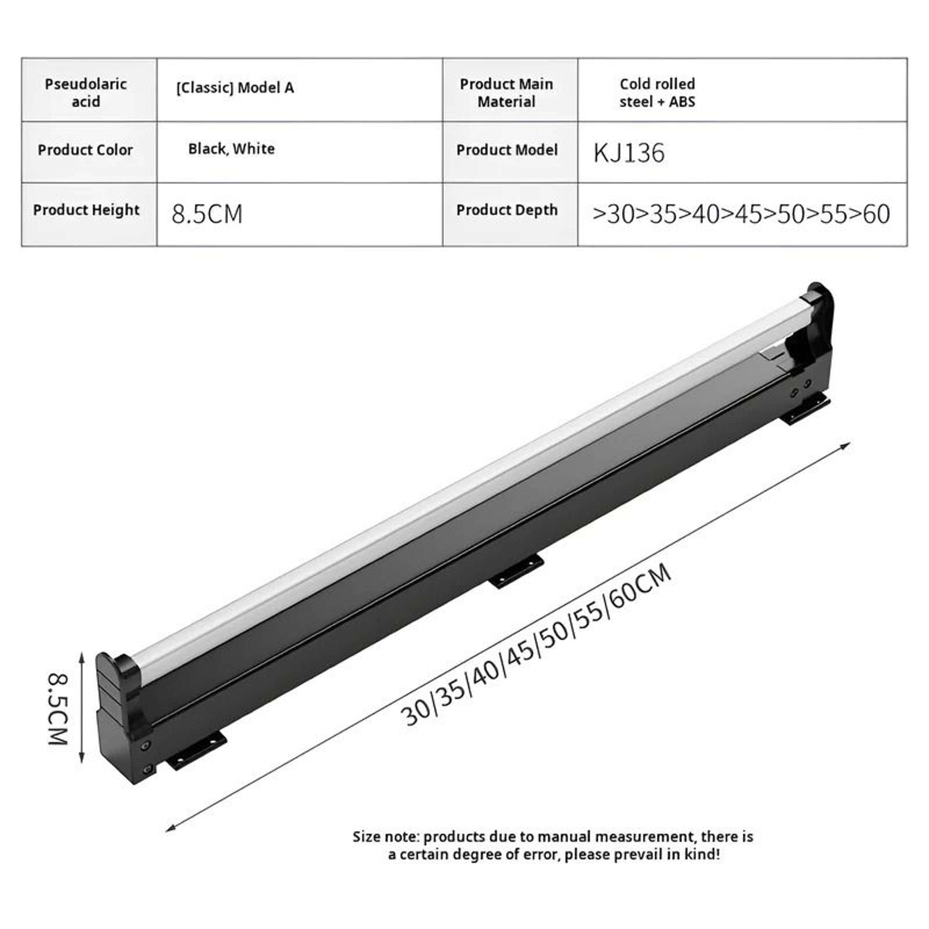 Retractable PullOut Wardrobe Clothes Hanger  Telescopic Garment Rod 6