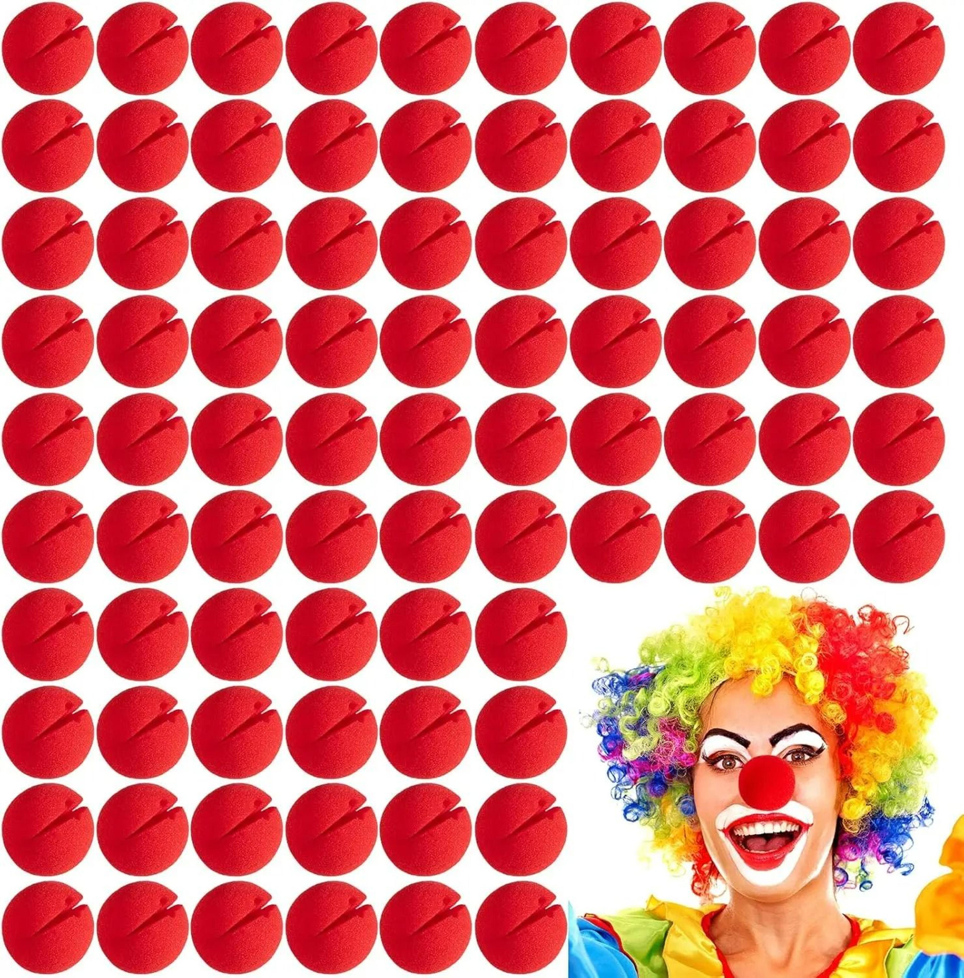 Classic Red Foam Clown Noses 100Piece Bulk Set 2