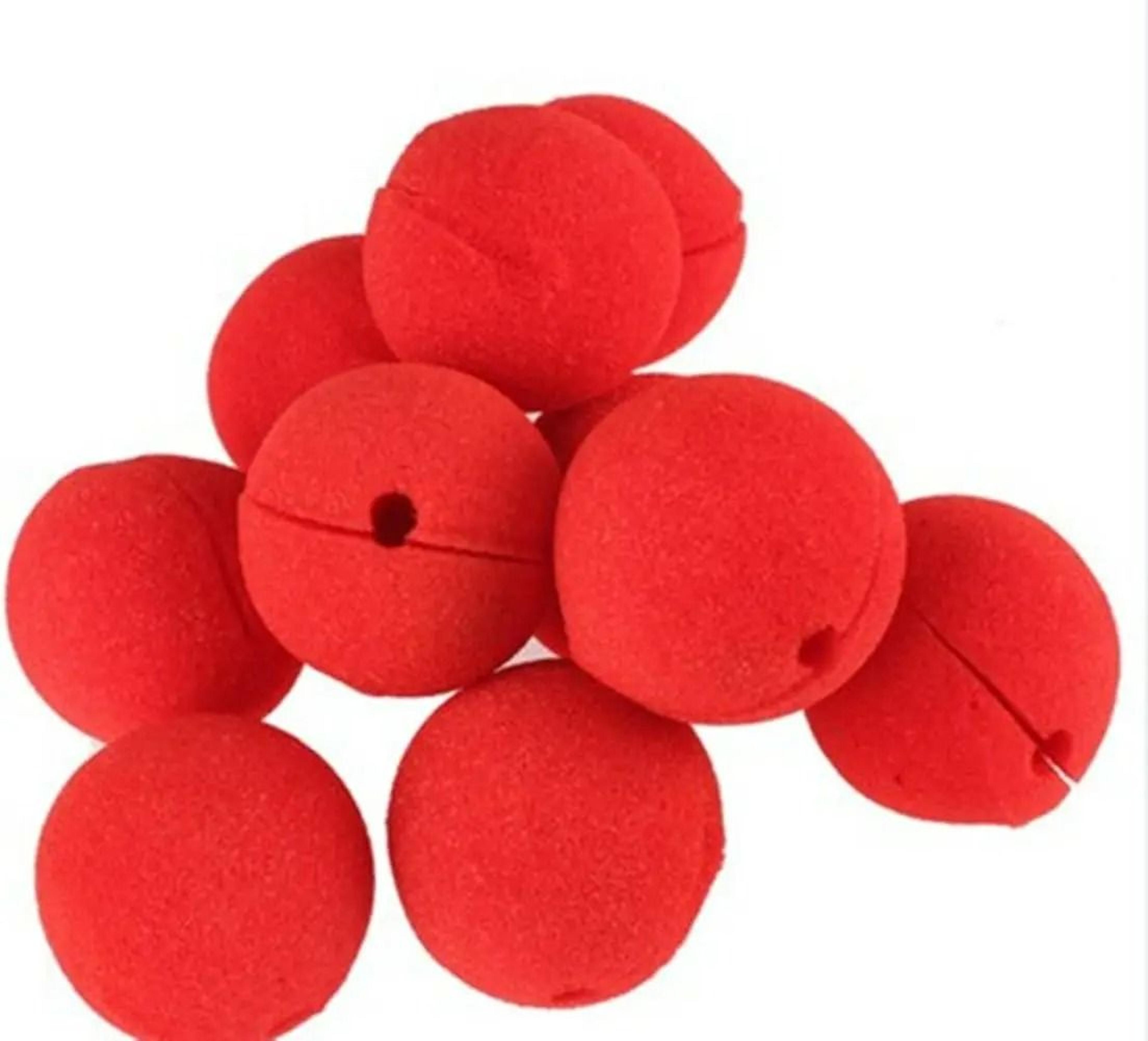 Classic Red Foam Clown Noses 100Piece Bulk Set 4