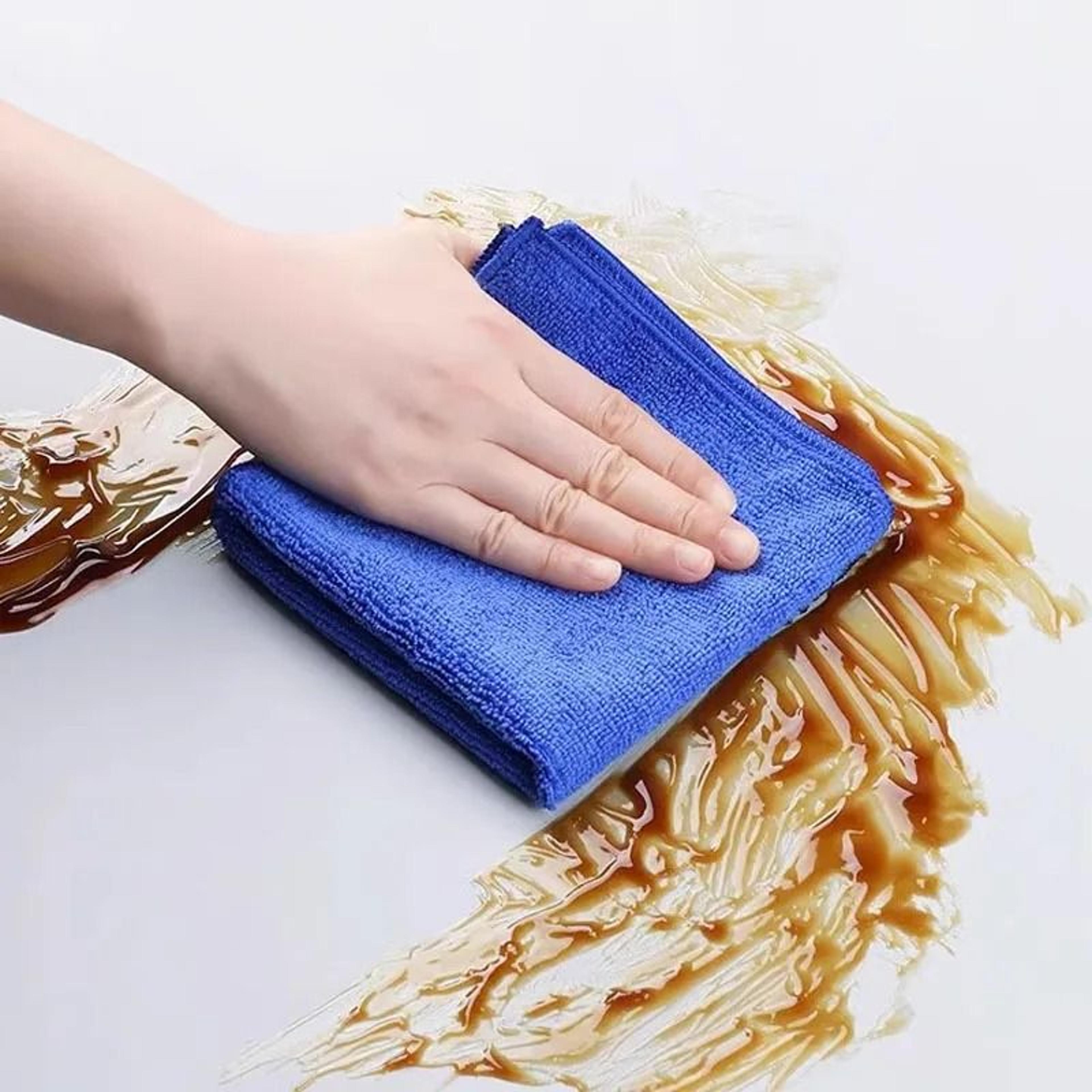 MultiSurface Microfiber Car Wash And Home Cleaning Towels 100 Piece Bulk Pack 2