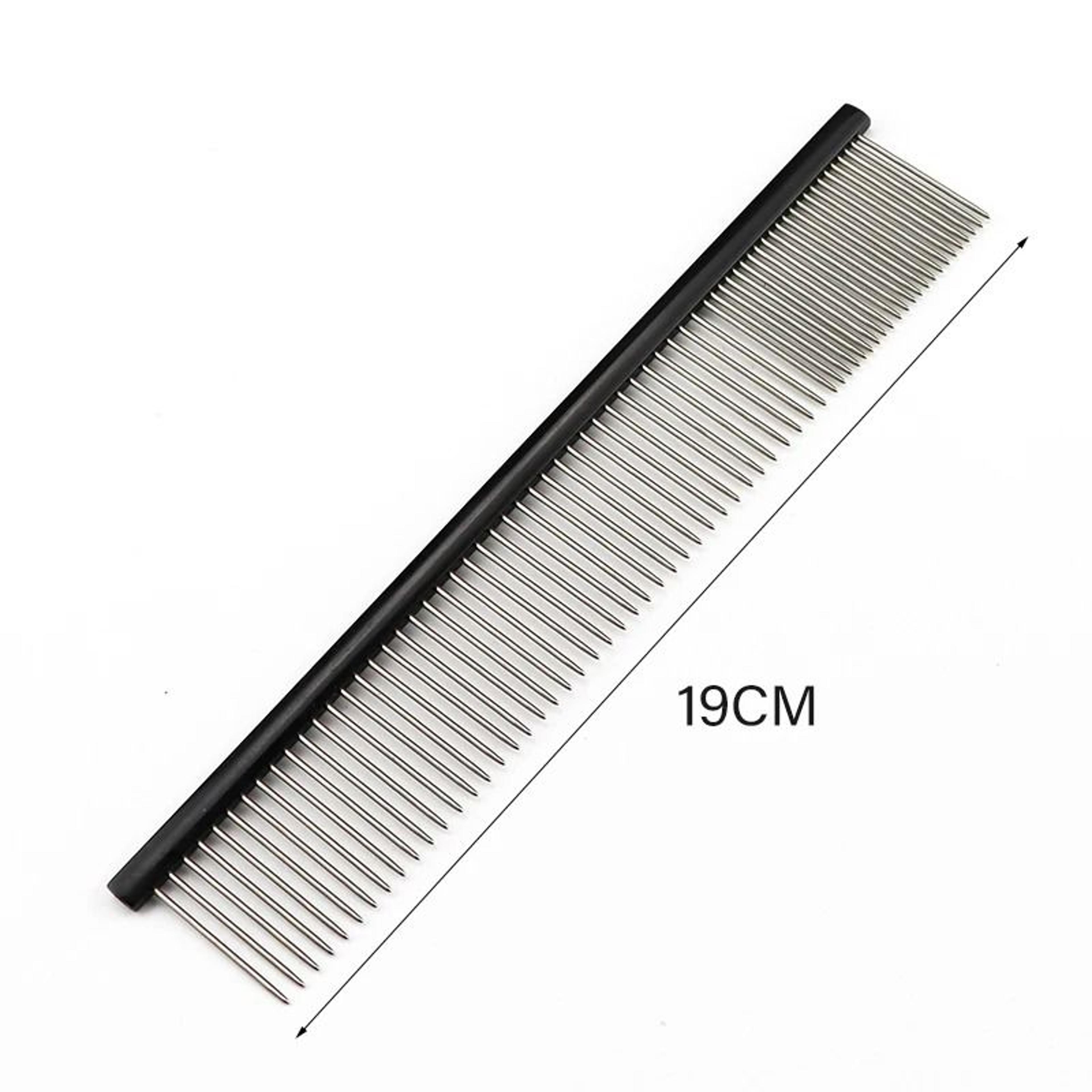 Light Aluminum DualAction Pet Grooming Comb 4