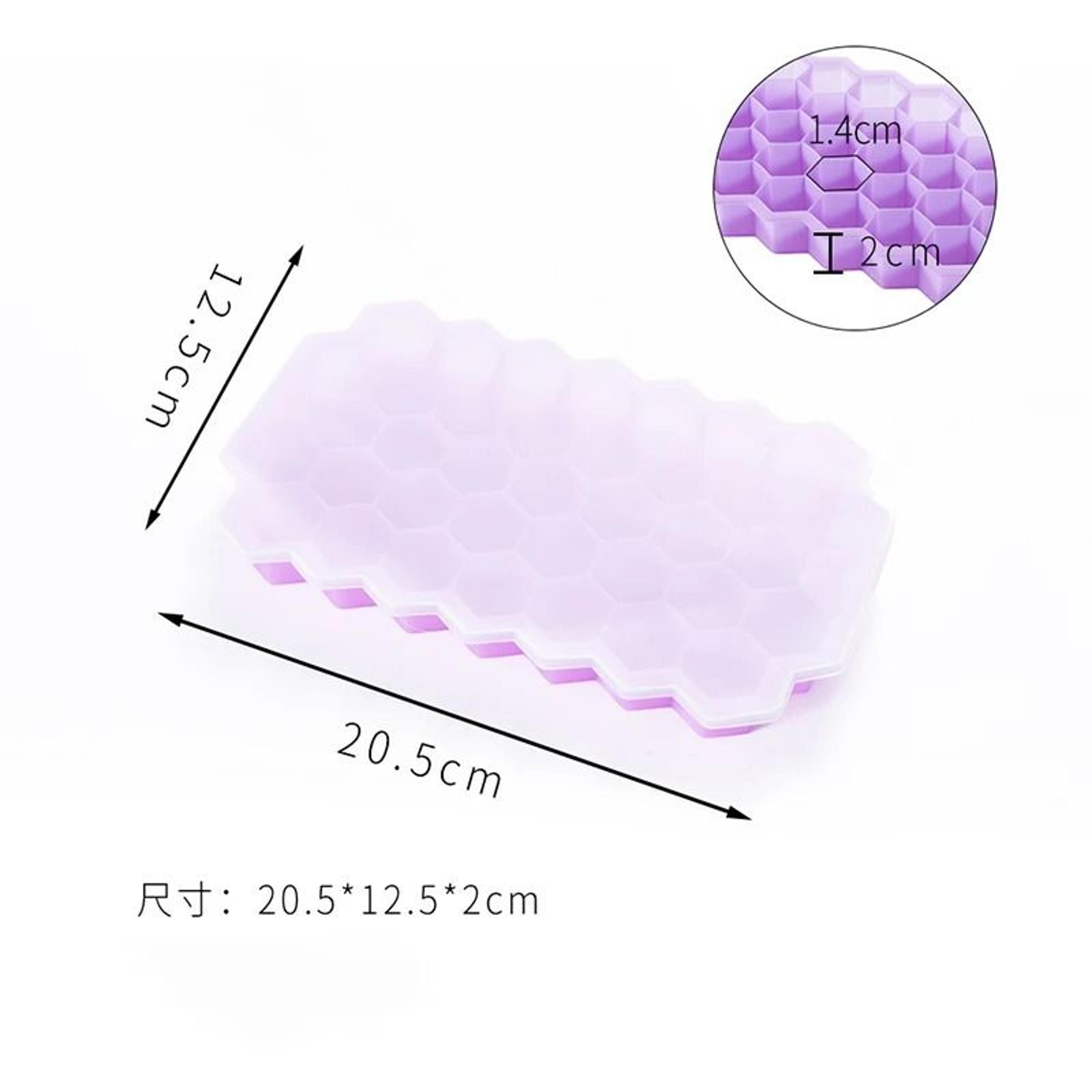 FoodGrade Silicone 148Cube LargeCapacity Ice Tray Set 4