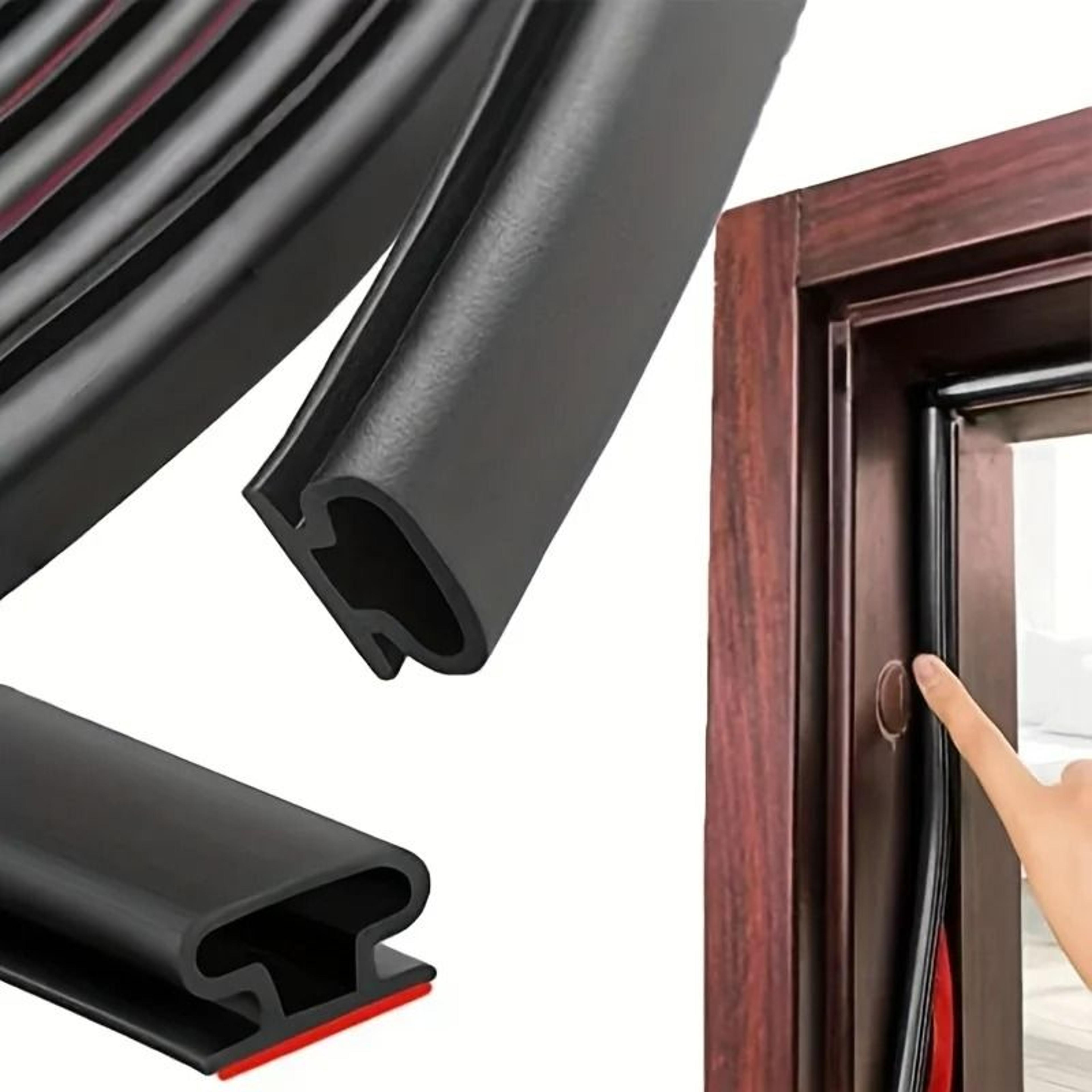 DShape HeavyDuty Rubber Door Sealing Strip 7